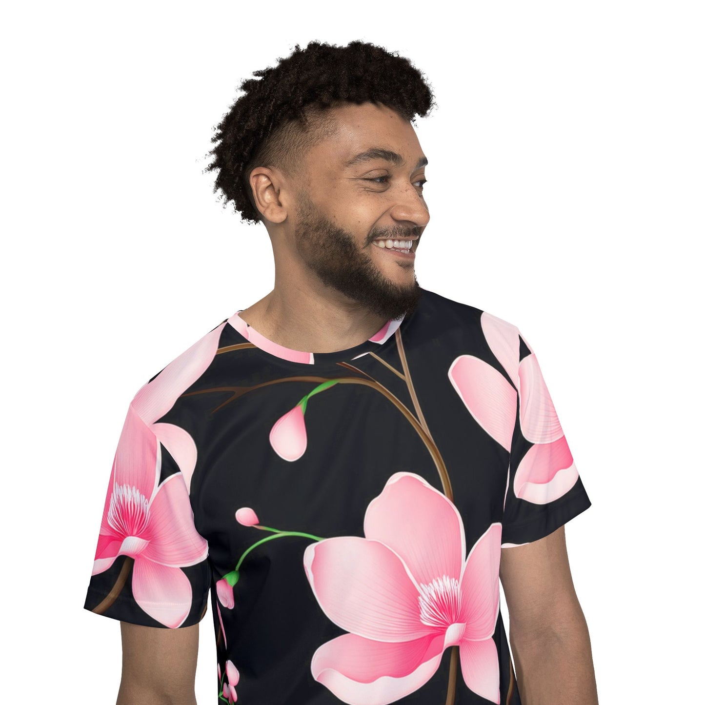 Unisex Floral Shirt, Floral Tee Shirt, Floral T-Shirt, T Shirt with Flowers 18