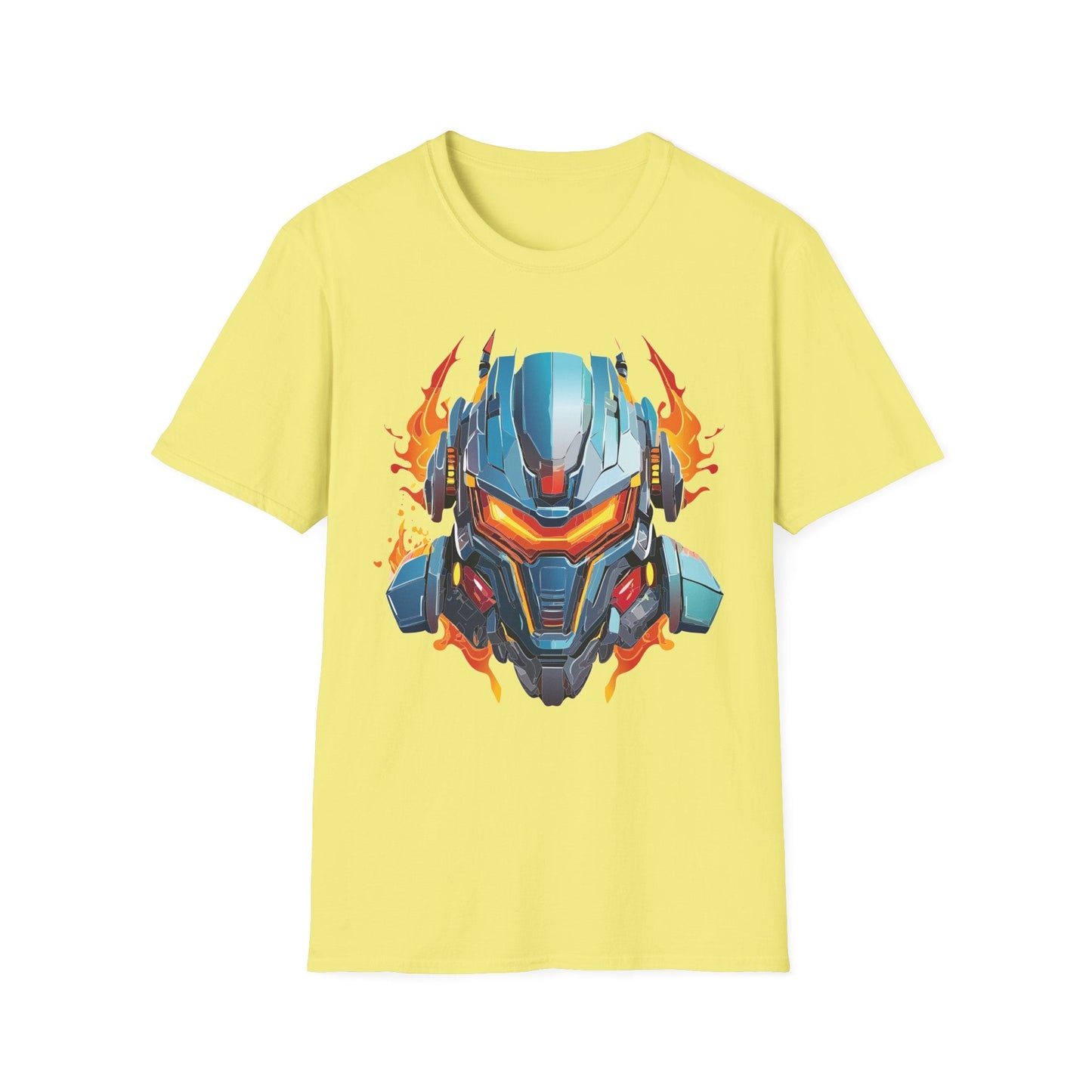 Cyborg Tee Unisex Robot Terminator Shirt Softstyle Gildan 64000 Short Sleeve Art Design
