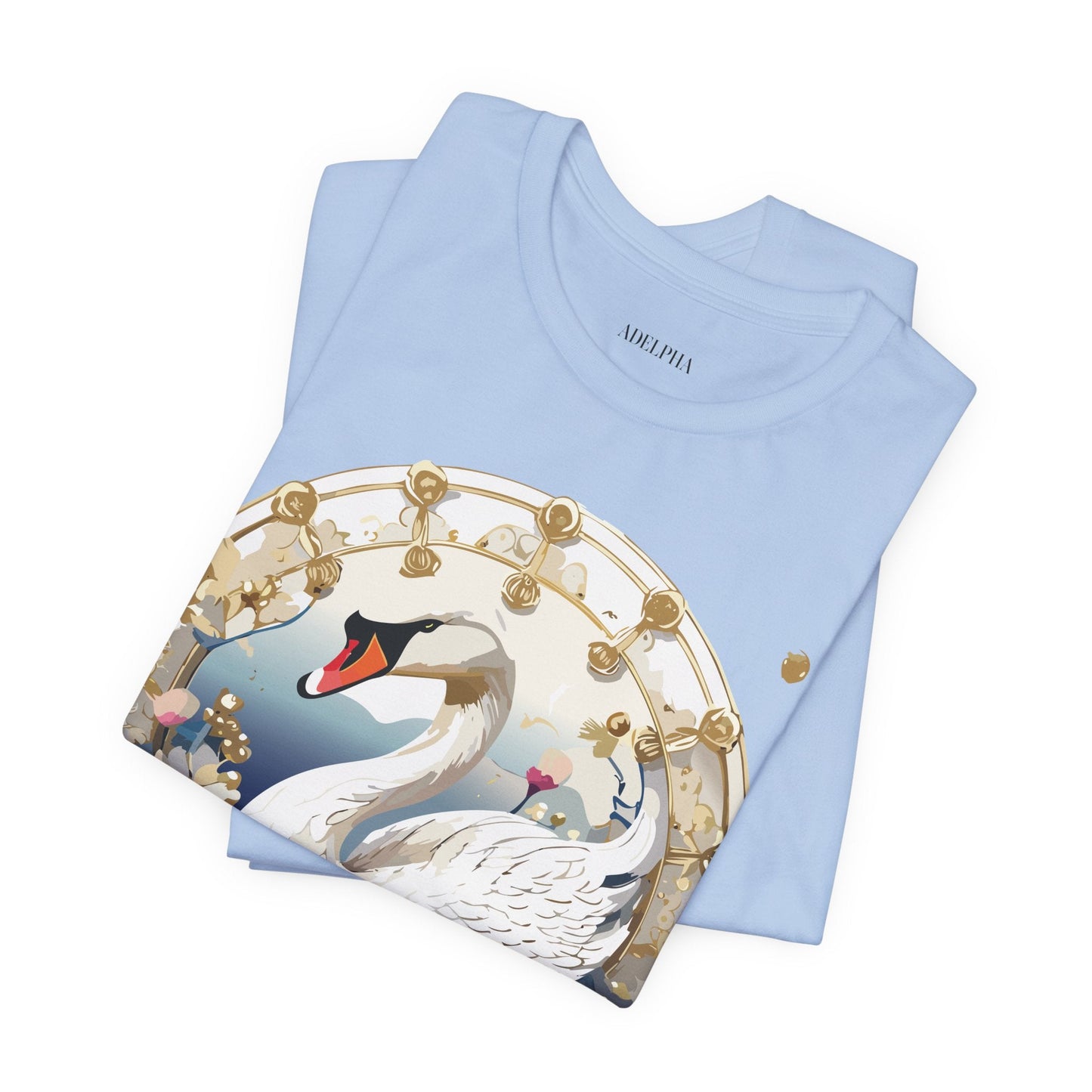 Adelpha Medallion Graphic Tee Unisex Jersey Short Sleeve Art Design Shirt Premium Comfort