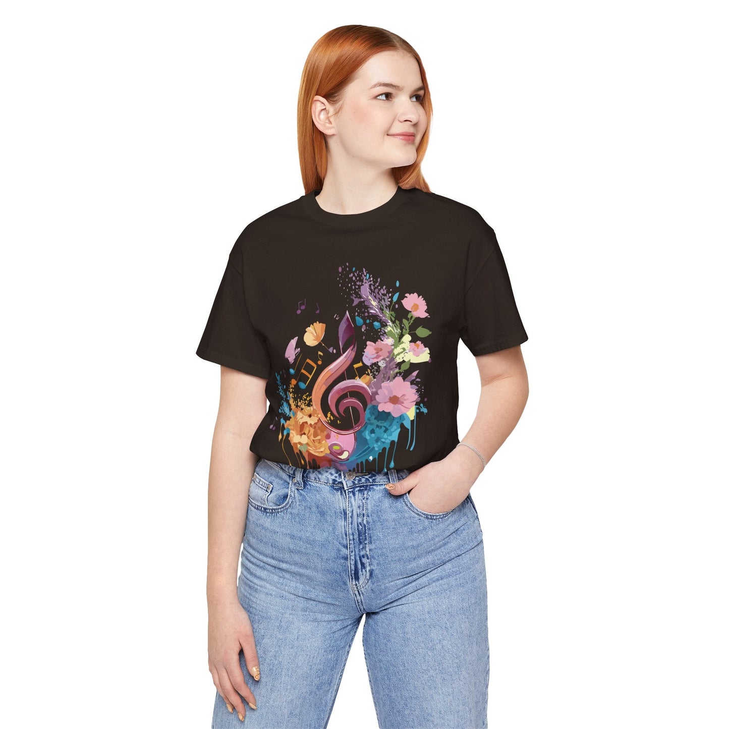 Unisex Graphic T Shirt From Adelpha With Vintage Music Inspired Artwork Short Sleeve Tee