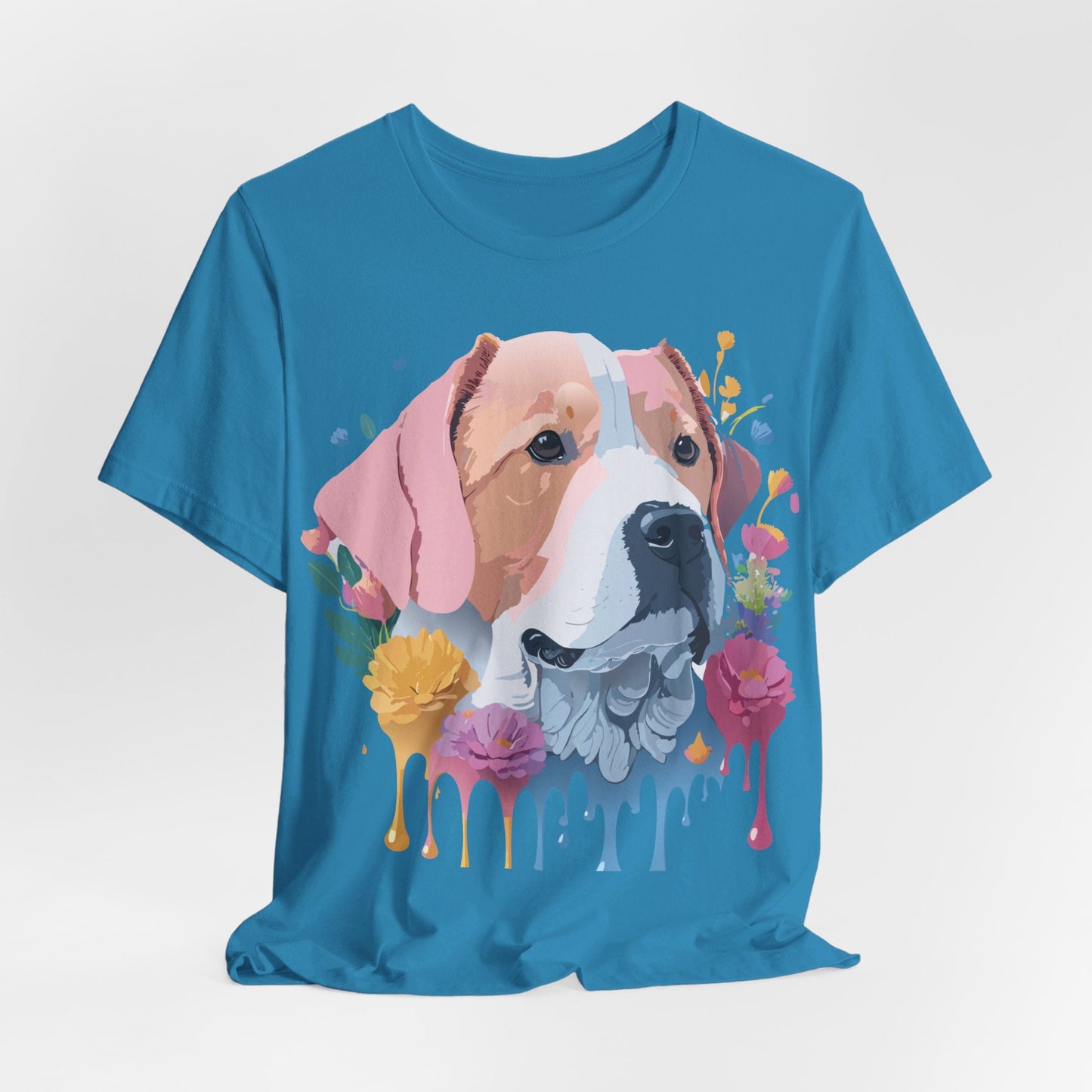 Dog Graphic Unisex 100 Cotton T-Shirt 9