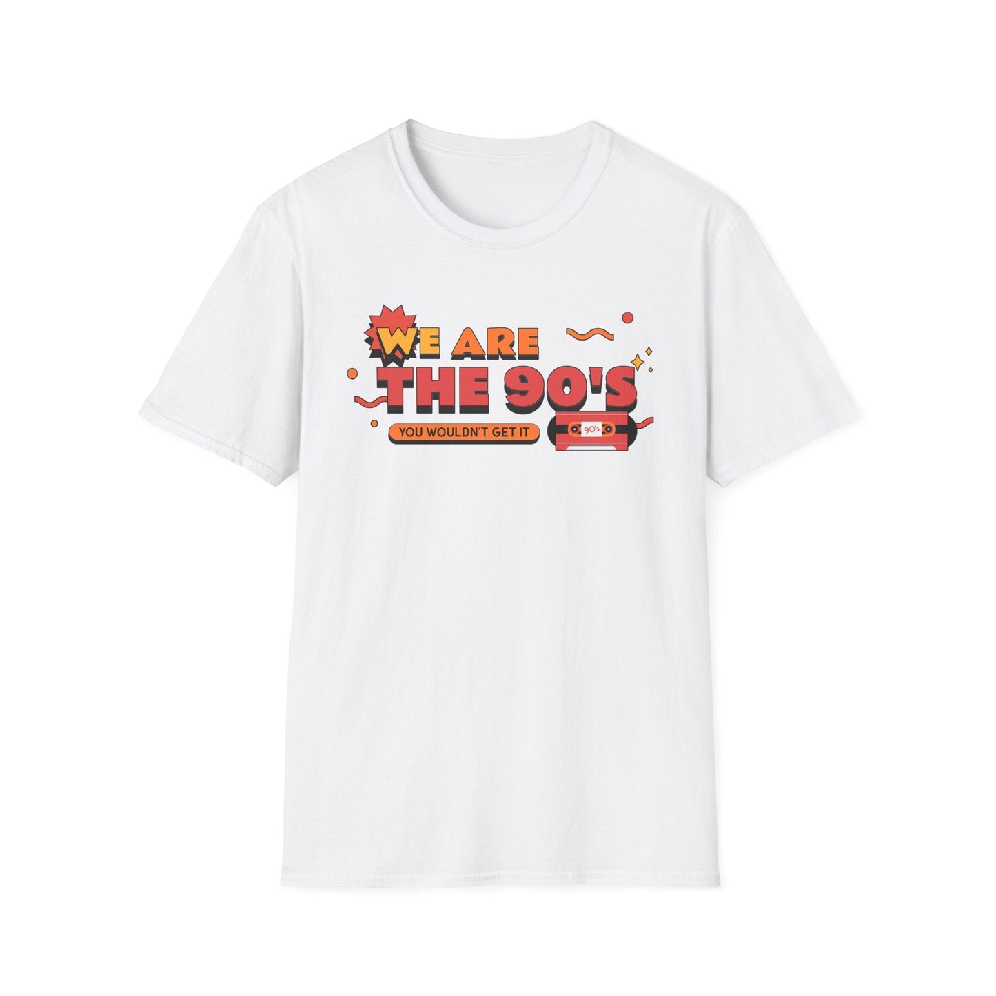90s Retro T-Shirt We Are the 90s Vintage Cassette Tee