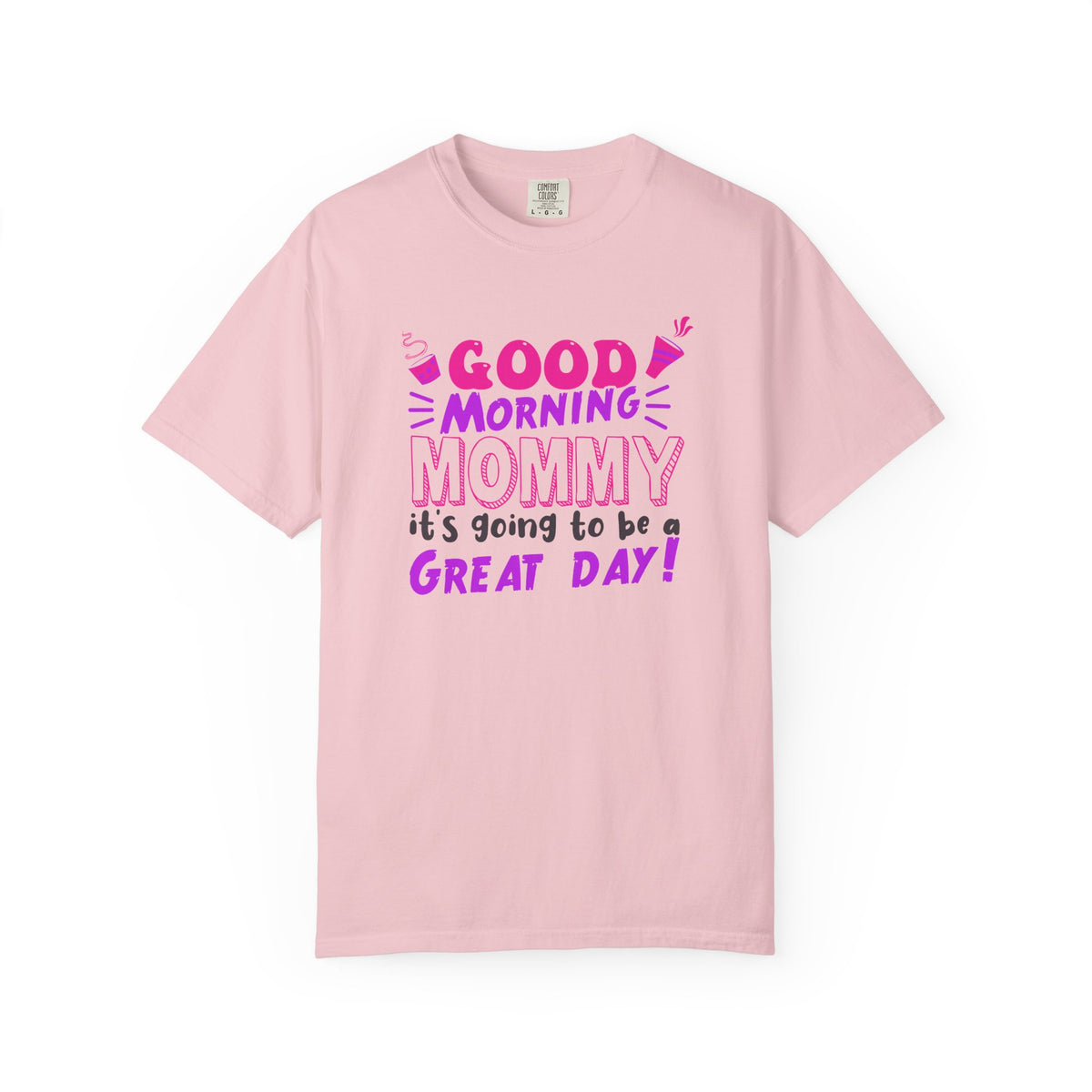 Mom T-shirt Mother's Day Mama Tee Unisex Comfort Colors Garment-Dyed Cotton h41