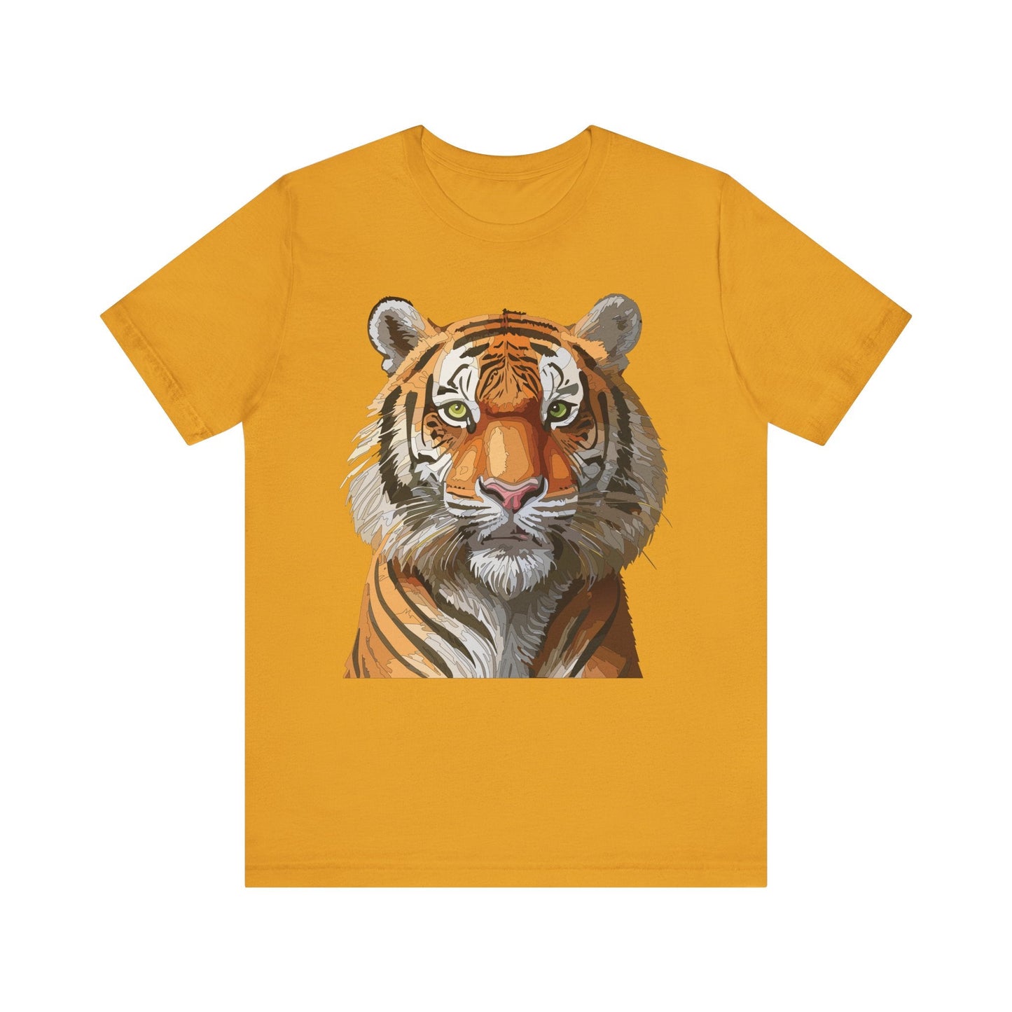 Unisex Animal Art Design Tee Shirt Wild Animals Graphic Tee Softstyle Gildan 64000