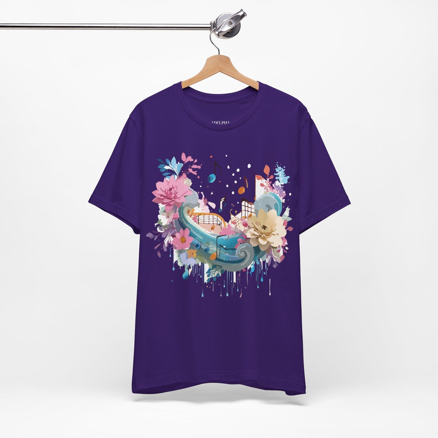 Adelpha Graphic Tee Unisex Jersey Short Sleeve Art Design Vintage Inspired Music T Shirt