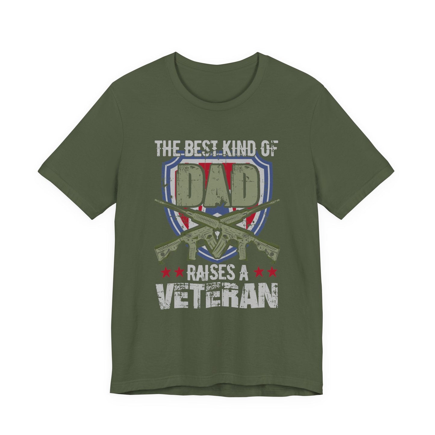 Army Veteran Patriotic Graphic Design Unisex Cotton T-Shirt v13