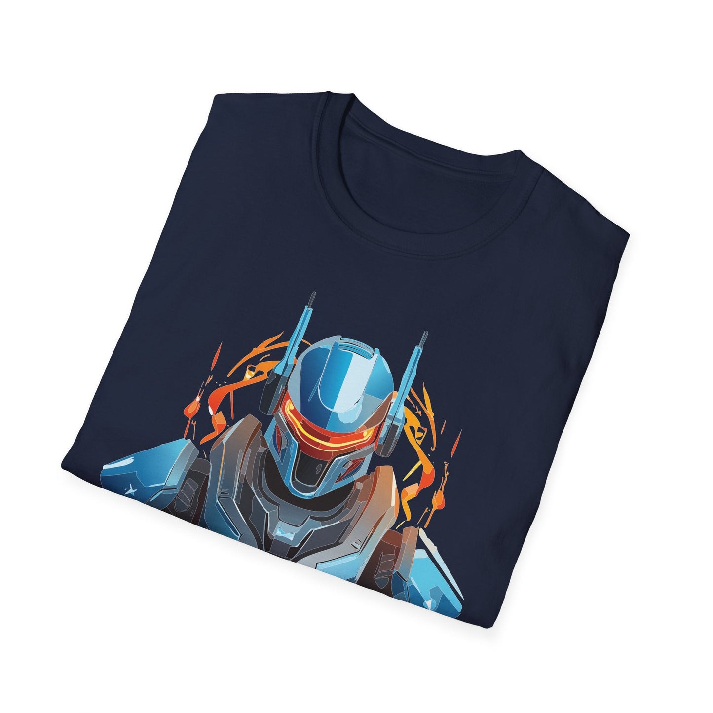 Cyborg Tee Robot Shirt Terminator Design Unisex Gildan Softstyle 64000 100 Percent Ring Spun Cotton