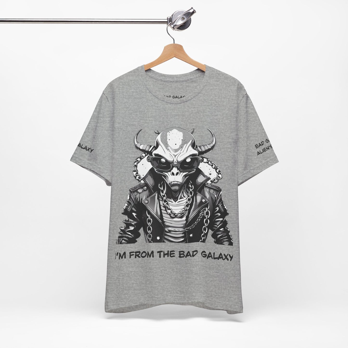 Alien Graphic Tee Shirt 100 Percent Cotton Made In USA Eco Friendly Inks Free Shipping Today