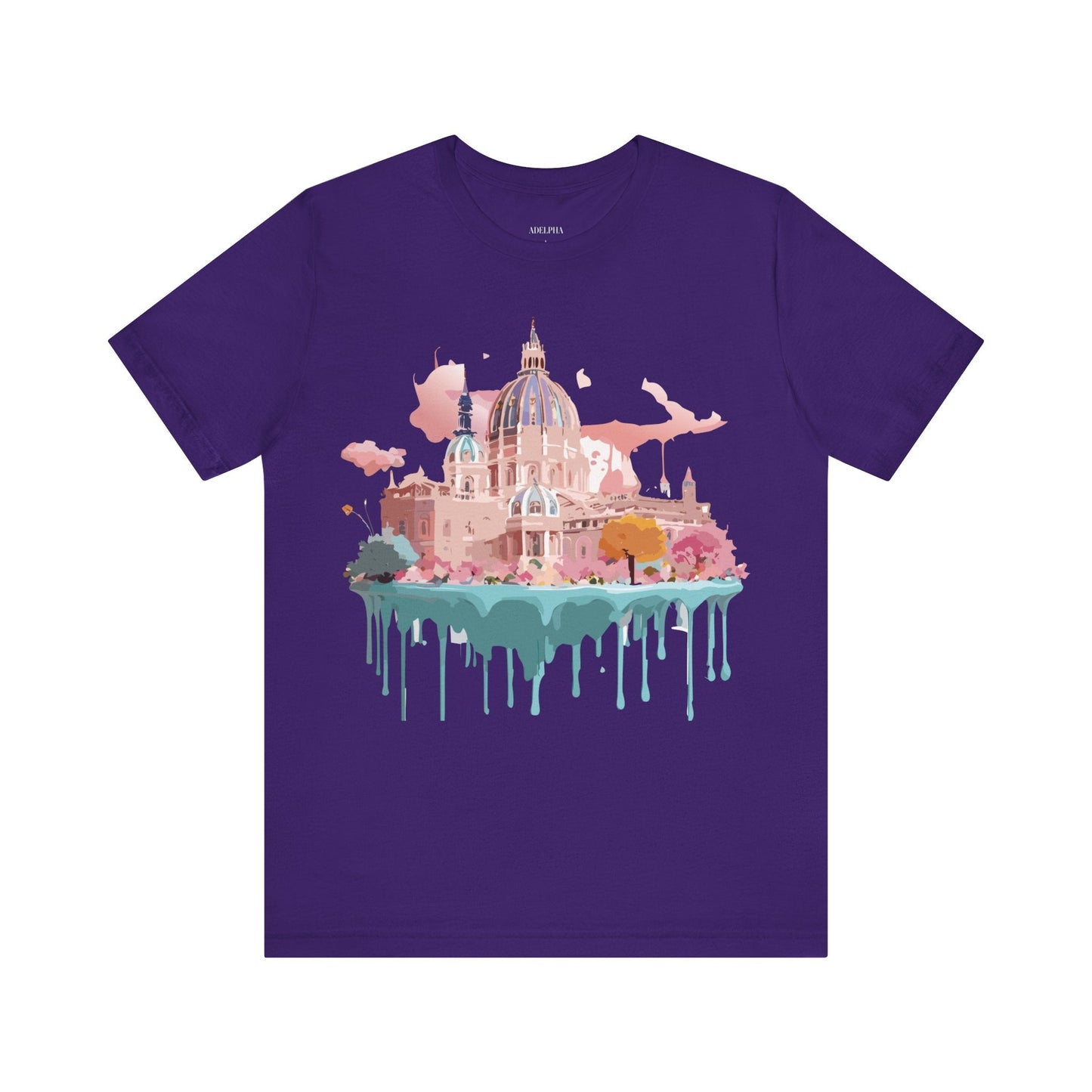 Vienna Tourist Graphic Tee Unisex Jersey Short Sleeve Vintage Inspired Artwork by Adelpha
