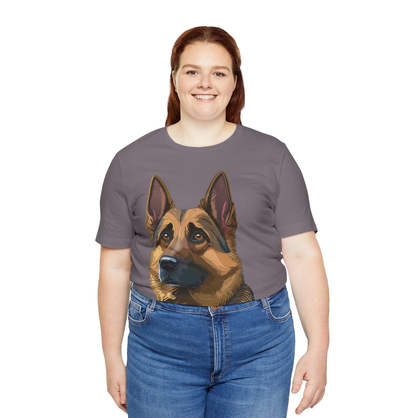 Unisex Animal Shirt With Art Design Tee Wild Animals Print Short Sleeve Comfort Tee