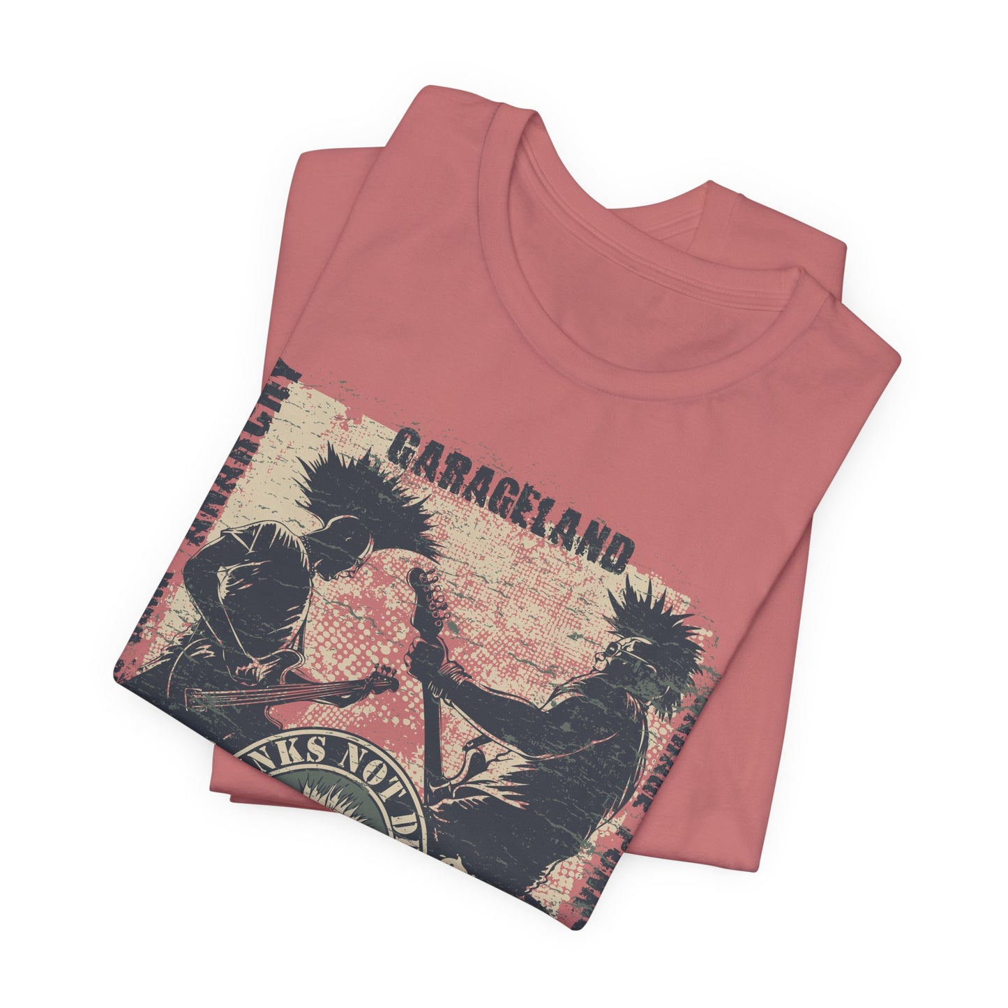 Punk Rock Graphic Tee, Retro Graphic T-Shirt, Artistic Vintage T-Shirt, Vintage Shirt, Retro Tee, Art Design Music Tees