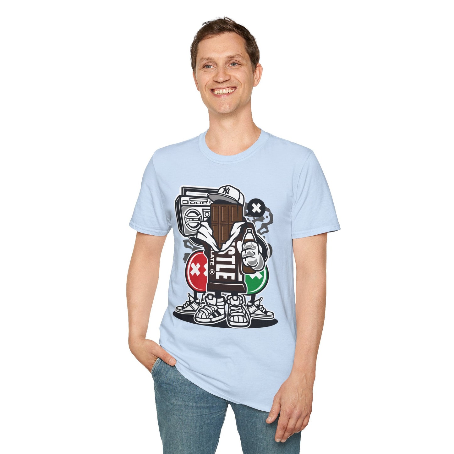 Gildan Softstyle Unisex Cartoon T Shirt Animation Funny Tee Breathable 100 Percent Cotton