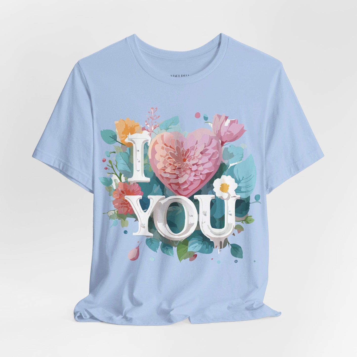 Valentine Graphic T Shirt Unisex Jersey Short Sleeve Tee With Adelpha Artwork Design
