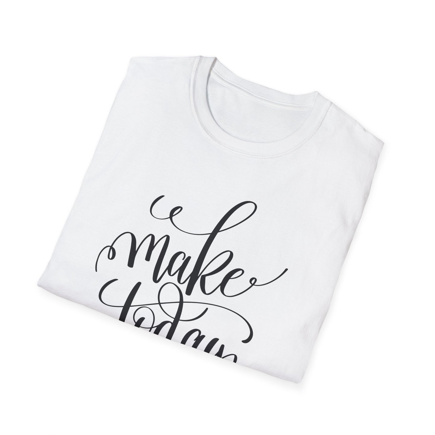 Positive Slogan T Shirt Unisex Softstyle Gildan 64000 With Positive Words And Good Quotes Art Tee