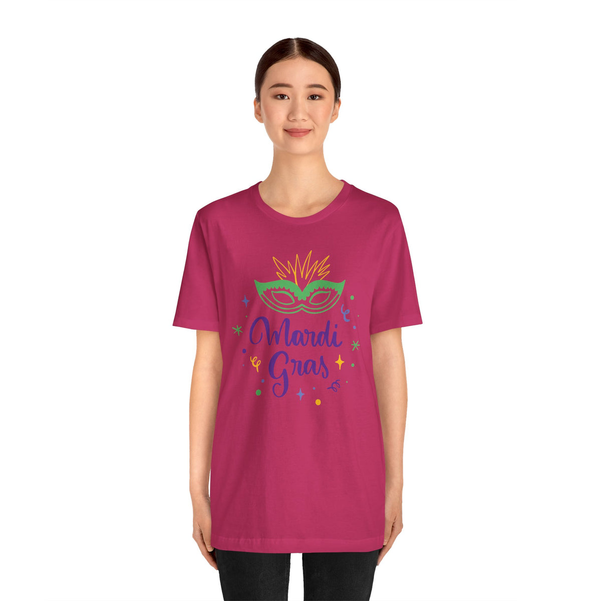 Camiseta unisex de algodón para carnaval