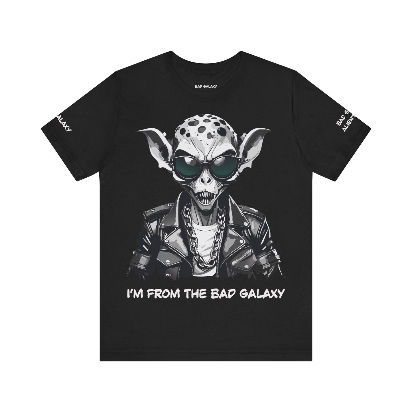 Alien Tee Shirt From Bad Galaxy Made To Order Lightweight 100 Cotton Tee With Eco Inks Free Shipping