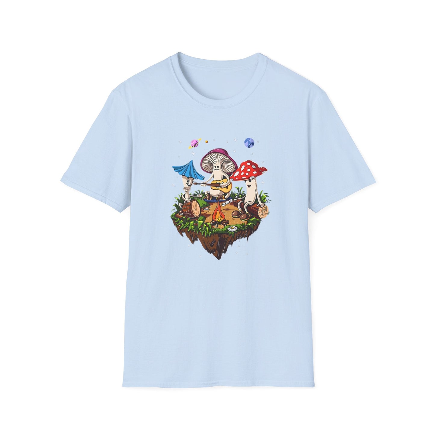 Mashroom Tee Shirt Unisex Funny Mashroom Design Gildan Softstyle 64000 Tee Softstyle Comfort