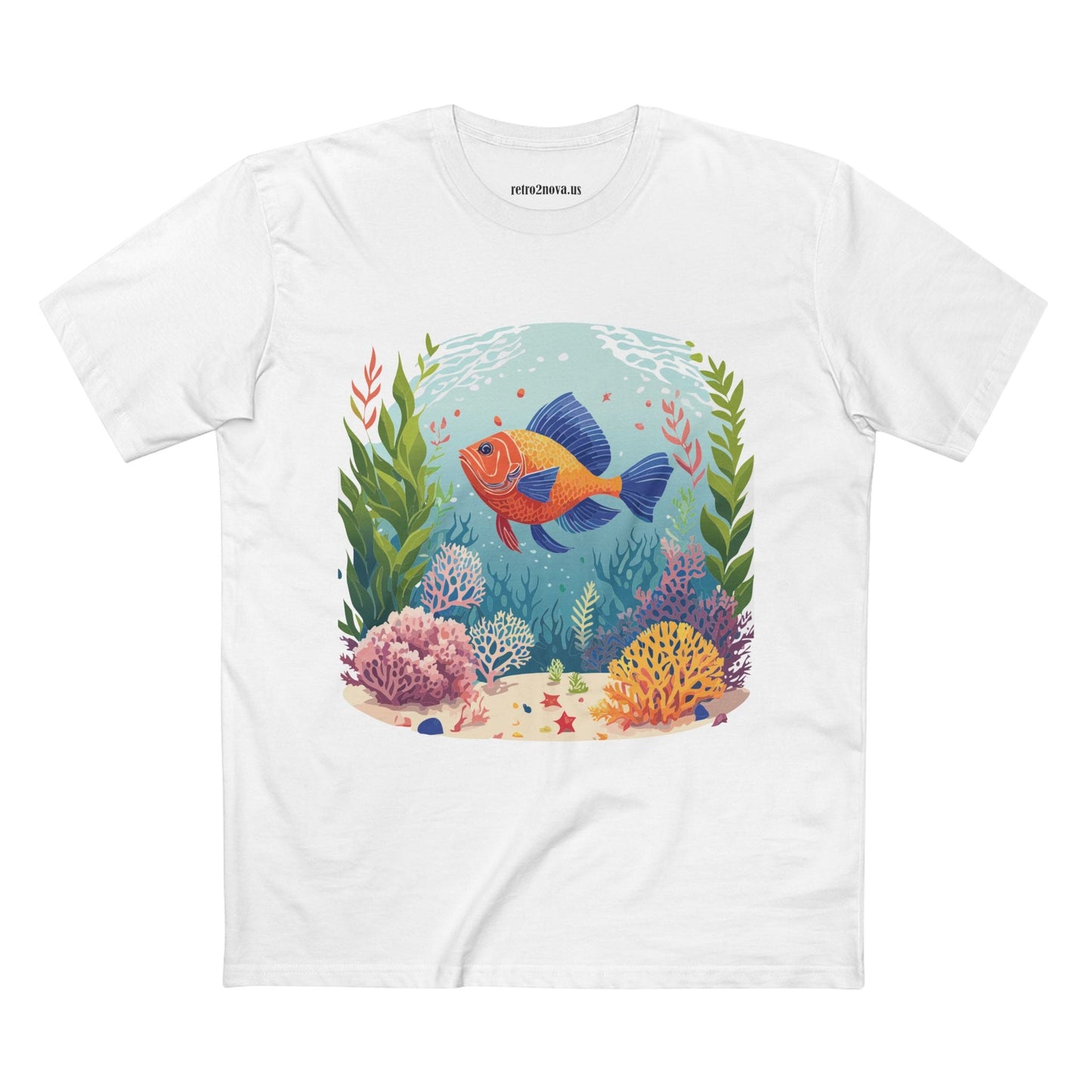 Ocean Shirt Ocean Pacific OP 10 Unisex Premium Cotton Art Tee Retro Inspired Design