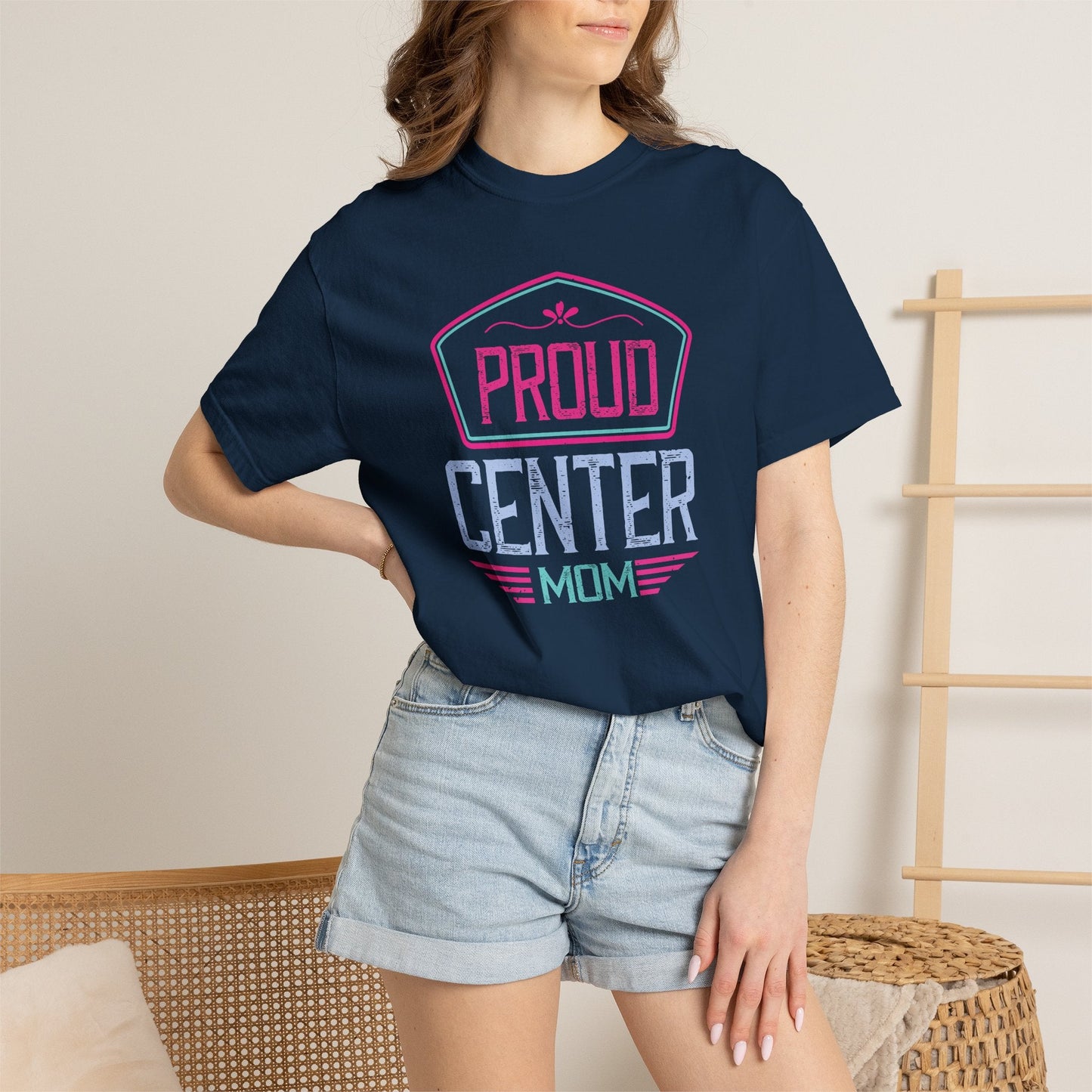 Mom T-shirt Mother Day Mama Tee Unisex Comfort Colors Garment-Dyed Cotton h89