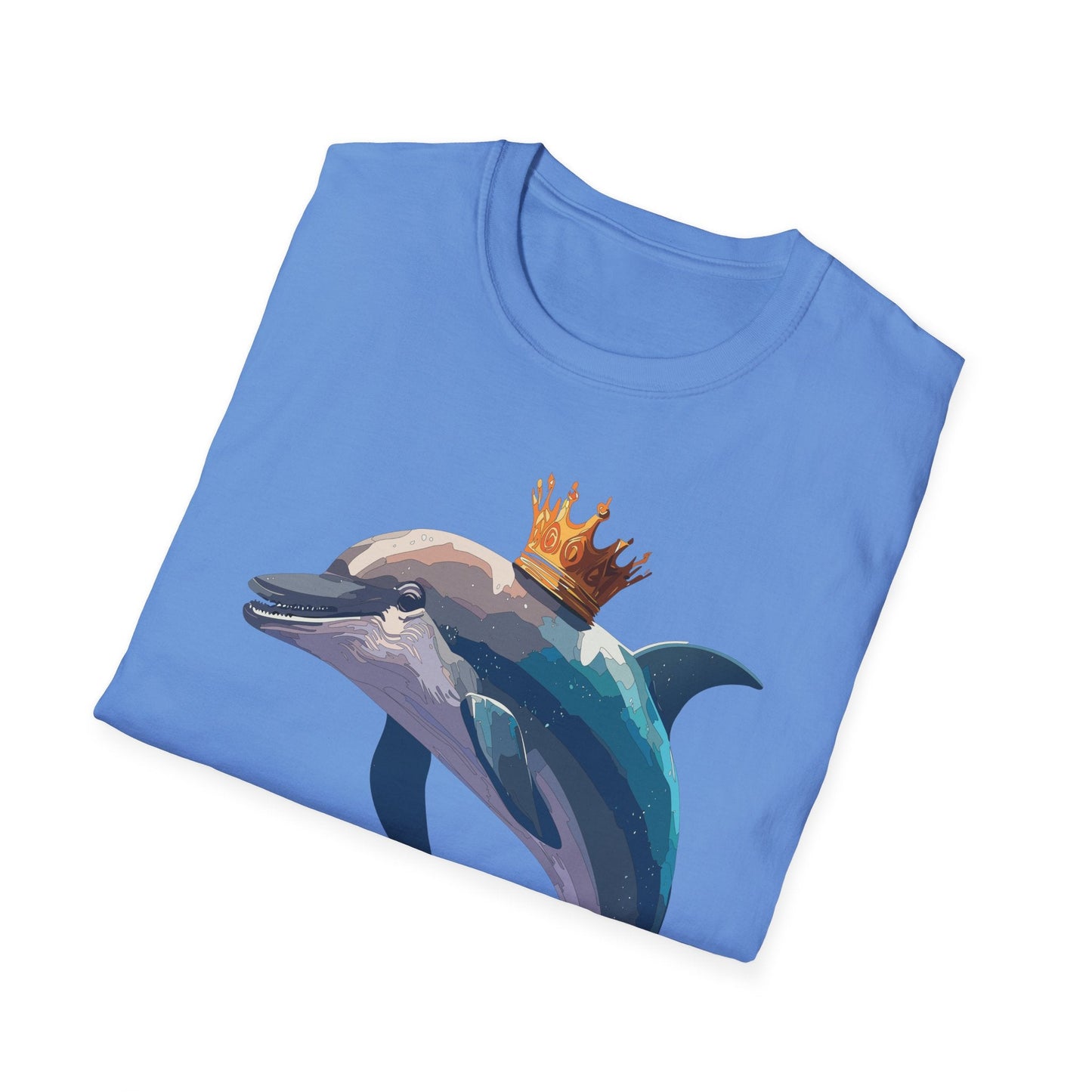 Dolphin Shirts Unisex Gildan Softstyle 64000 100 Percent Cotton Tee For Animal Lovers