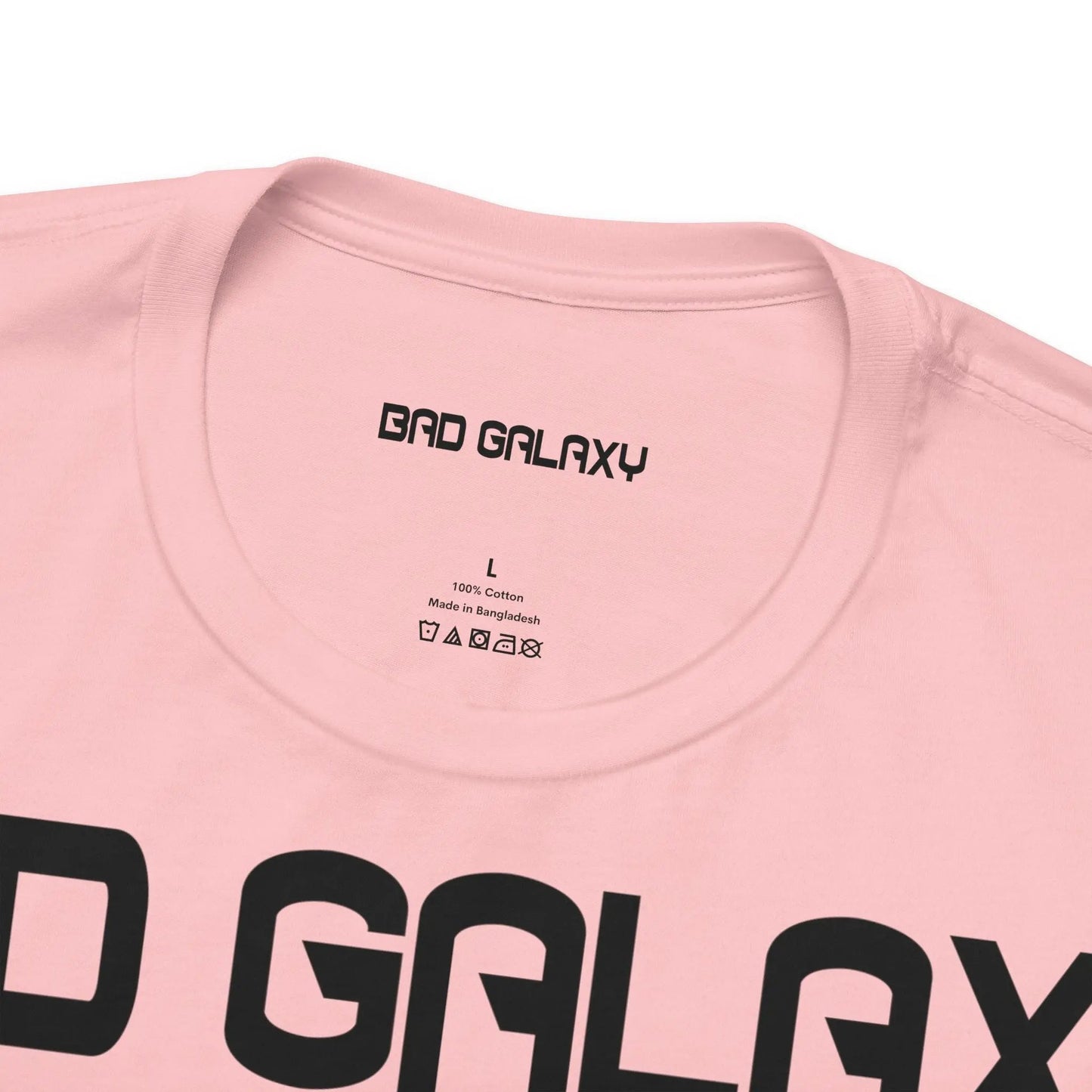 Bad Galaxy Alien Graphic Tee Shirt 100 Percent Cotton Lightweight Eco Friendly Wear