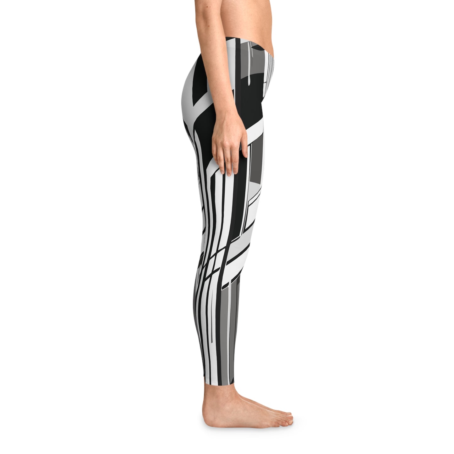 Abstract Leggings