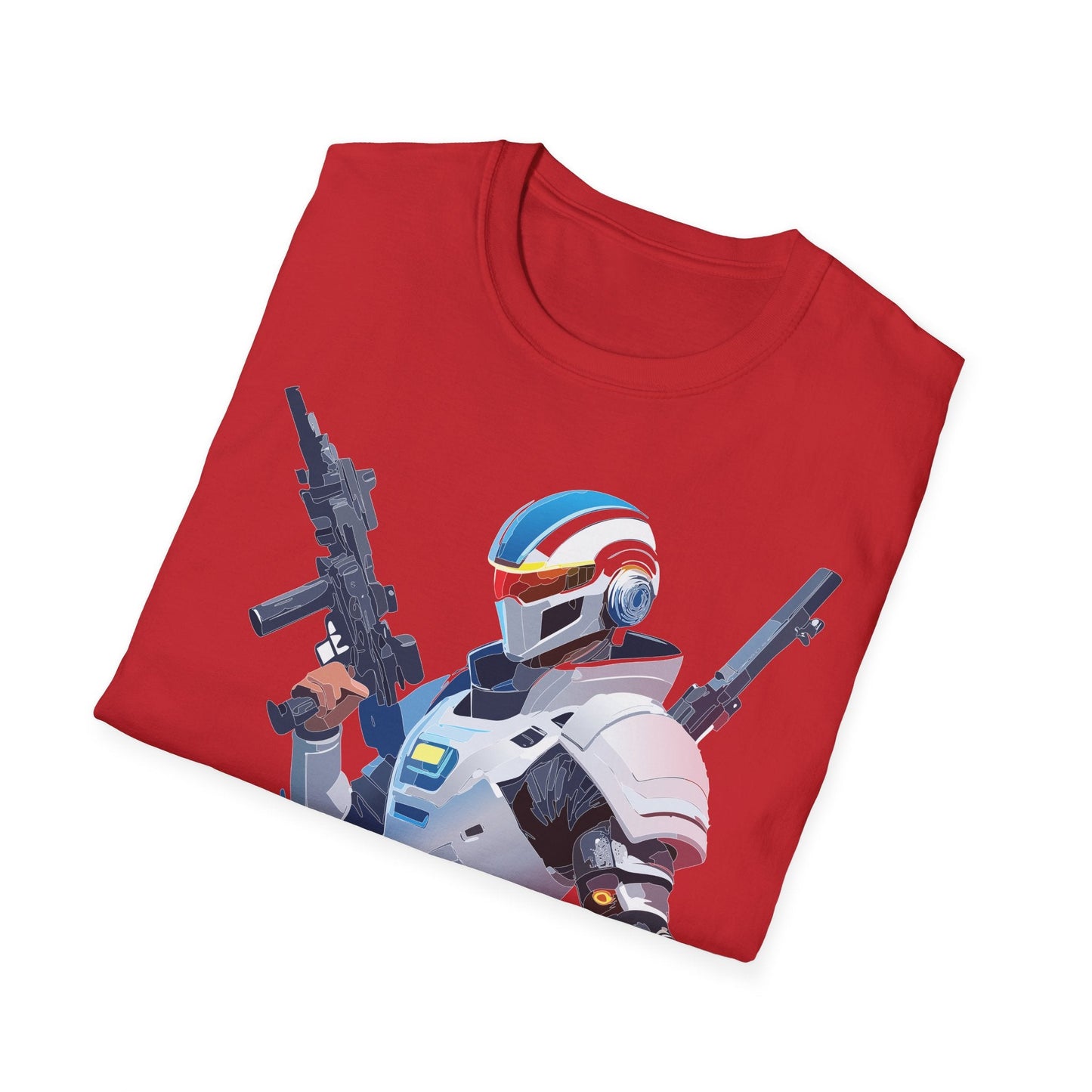 Robocop Graphic Unisex Cotton With Cyber Man Artwork Tee 2
