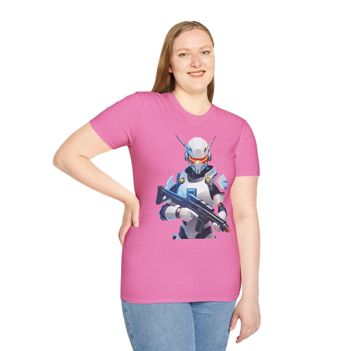 Robocop Shirt Unisex T Shirt With Robocop Artwork Gildan Softstyle 64000 Cotton Tee