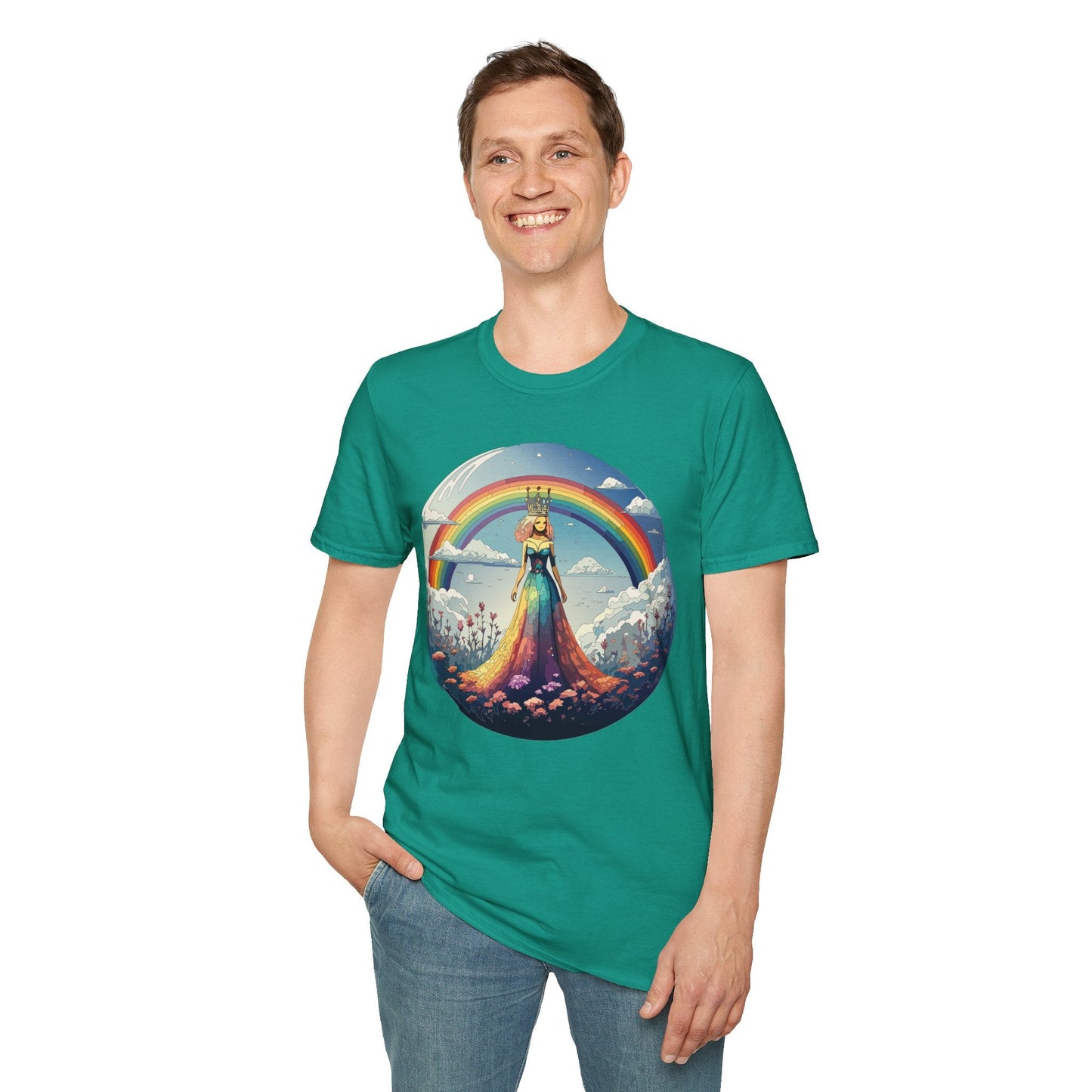 Womens Graphic T Shirt Art Design Tee Softstyle 64000 100 Percent Cotton Comfort
