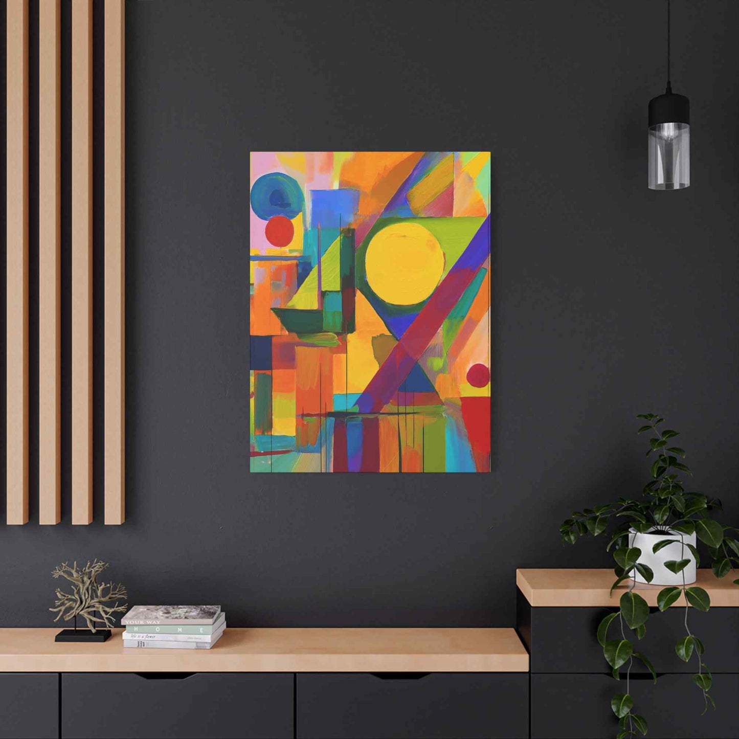 Abstract Painting Print Canvas 20x24,20x30,24x30, 24x32,24x36,30x40, 32x48,36x48,40x60 Pine-Wood Inner Frame ABS-10