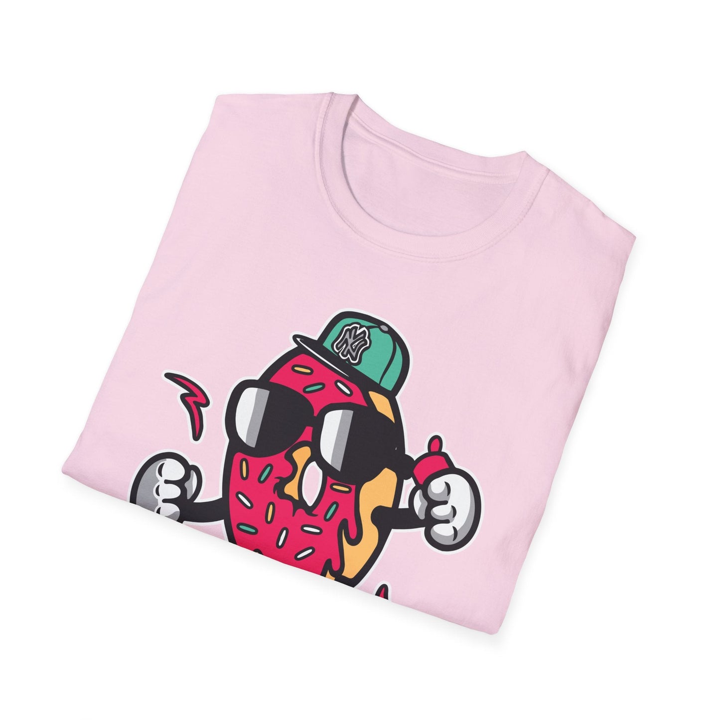 Cartoon T Shirt Animation Tee Funny Art Graphic Shirt Unisex Gildan Softstyle 64000