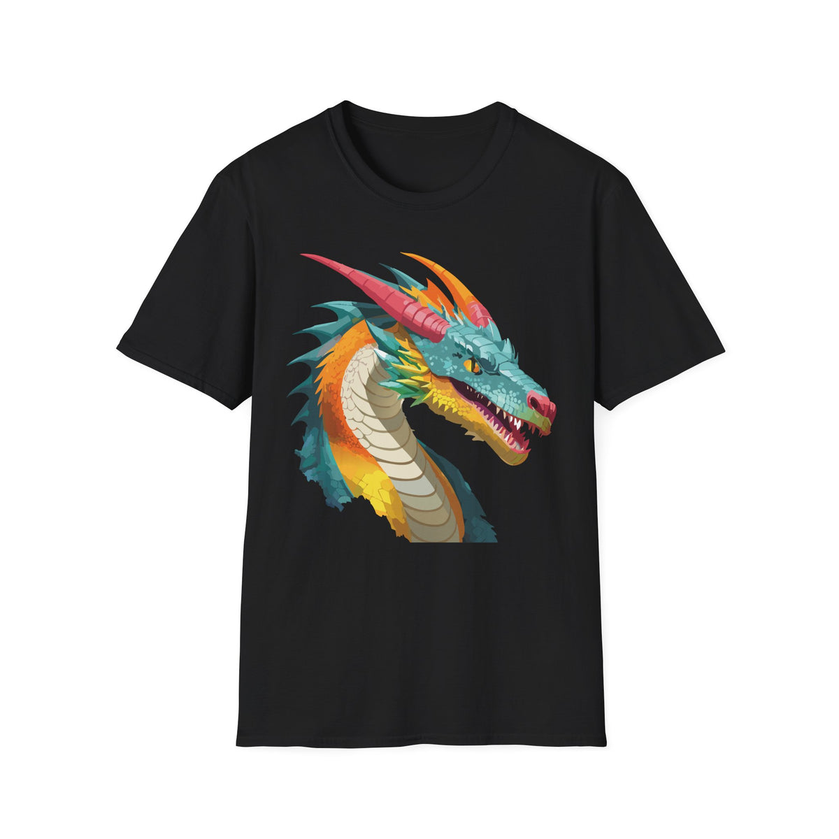 Dragon Graphic Tee Gildan Unisex 100 Cotton Tee Shirt with Animals m25