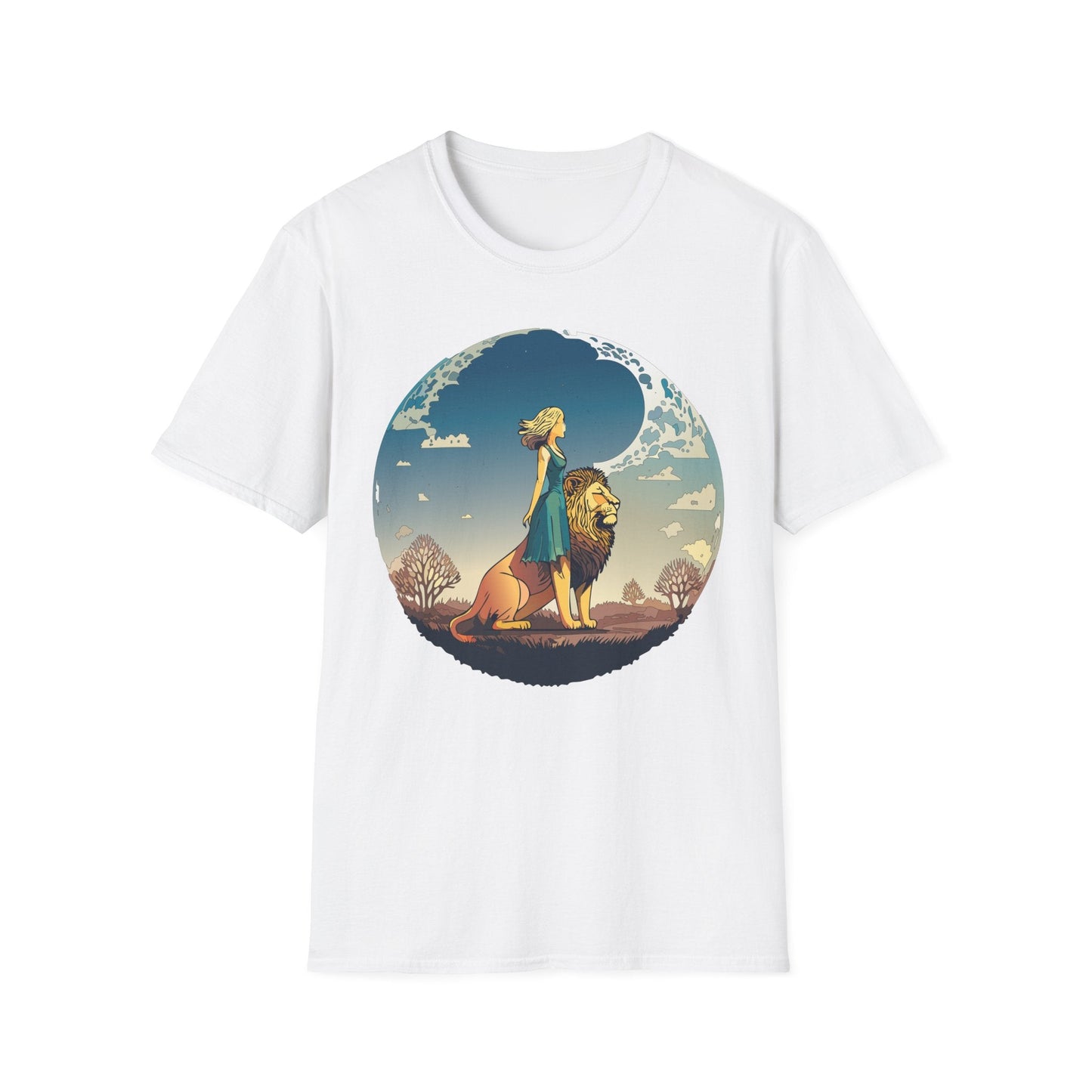 Womens Graphic T Shirt Art Design Tee Softstyle 64000 100 Percent Cotton Unisex Comfort