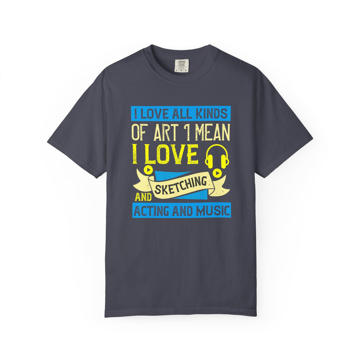 Rock Music Graphic Unisex Heavy Cotton Art Designed T-Shirt m10