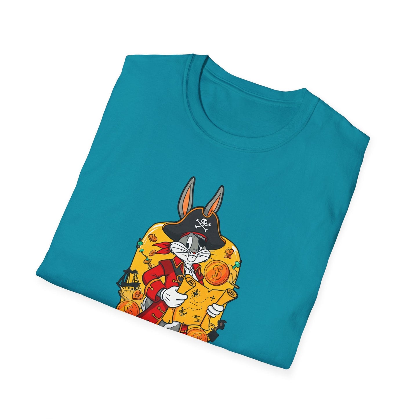 Bugs Bunny Shirt Unisex T Shirt Cartoon Design Animation Tee Gildan Softstyle 64000