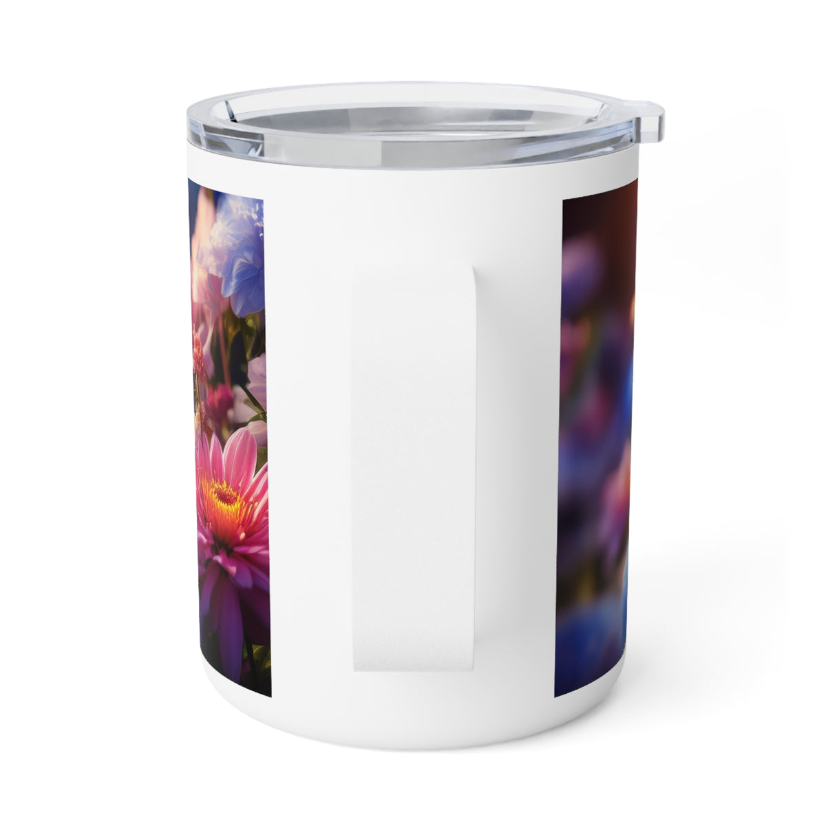 28 Art Design Insulated Coffee Mug Clear Lid 10oz Insulated Coffee Mug 10oz