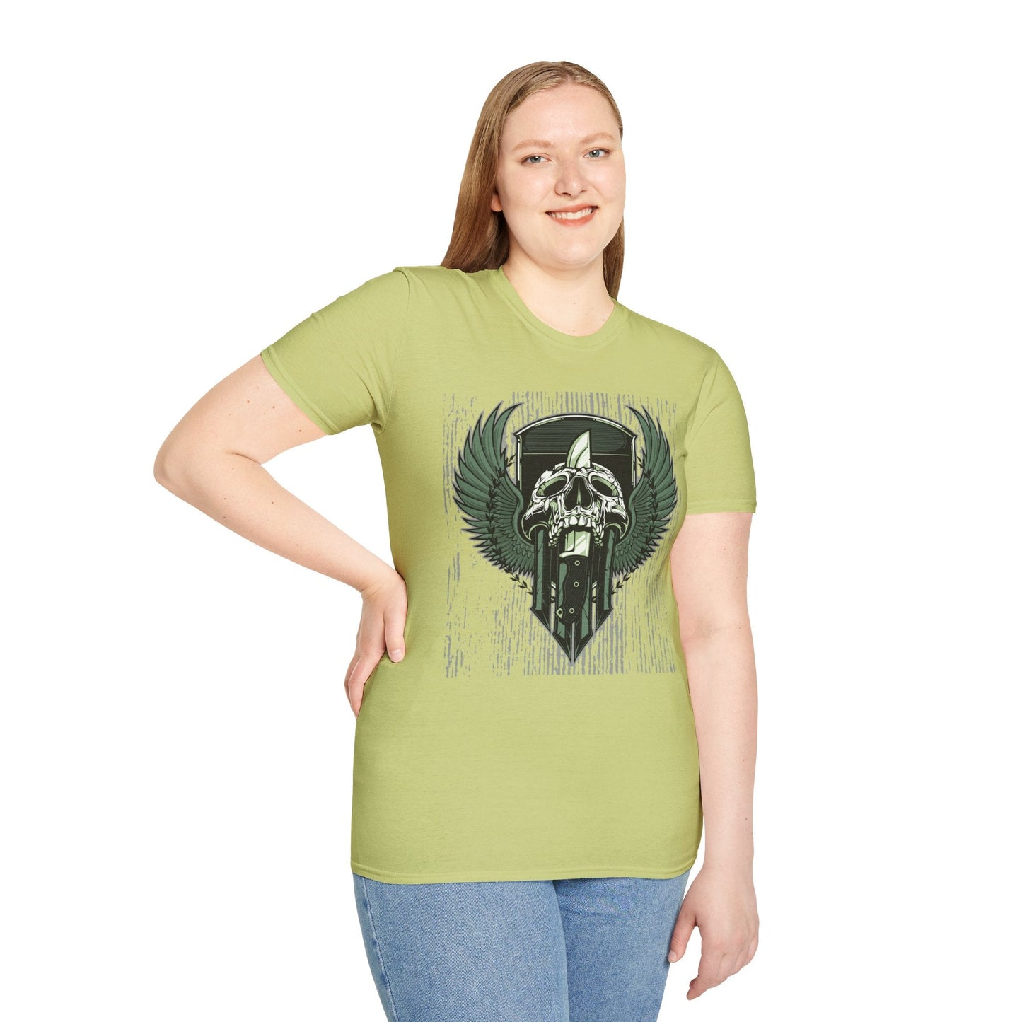 Art Graphic T Shirt Unisex Softstyle Gildan 64000 Cotton Tee With Graphic Design