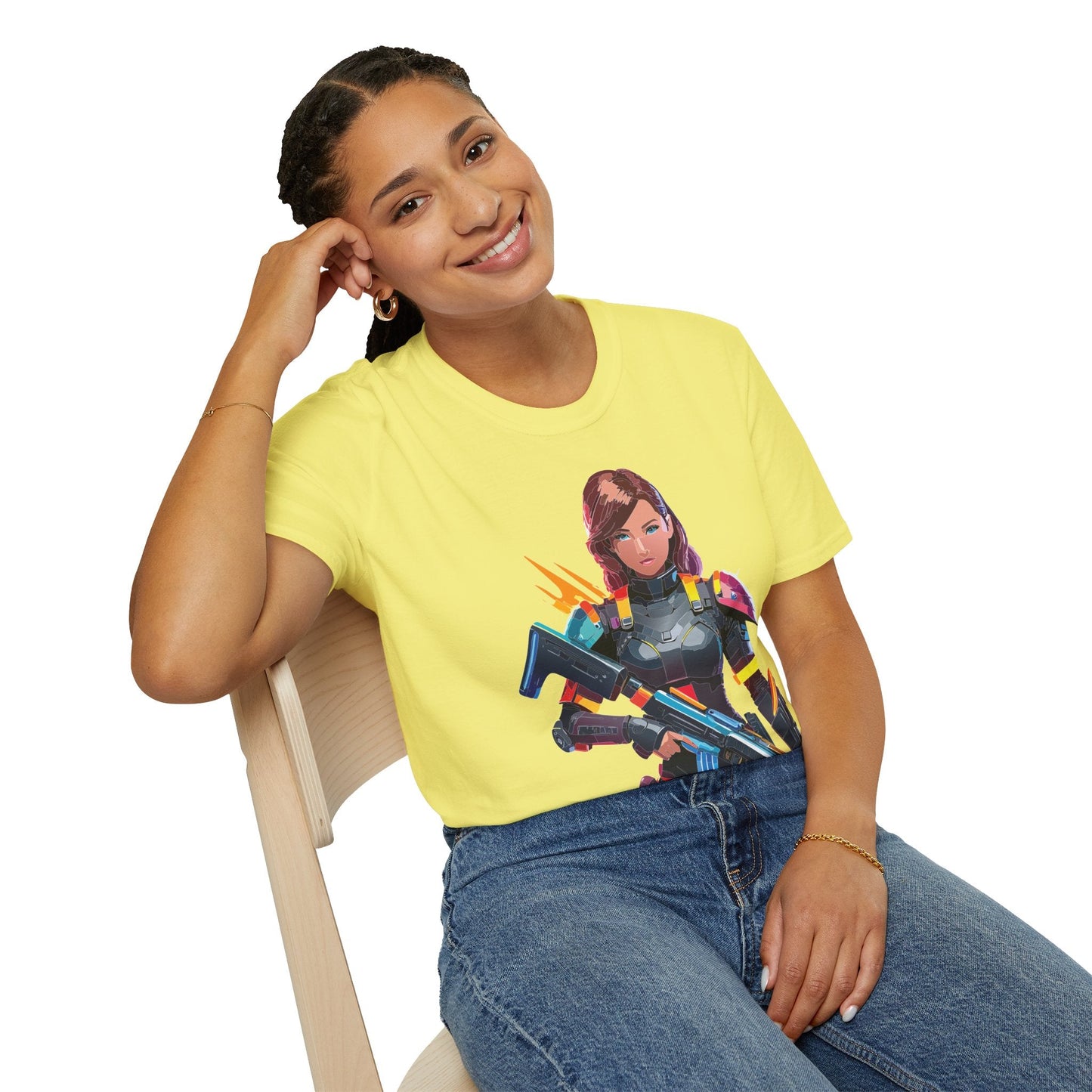 Robocop T Shirt Unisex Gildan Softstyle 64000 100 Percent Ring Spun Cotton Tee Casual Wear