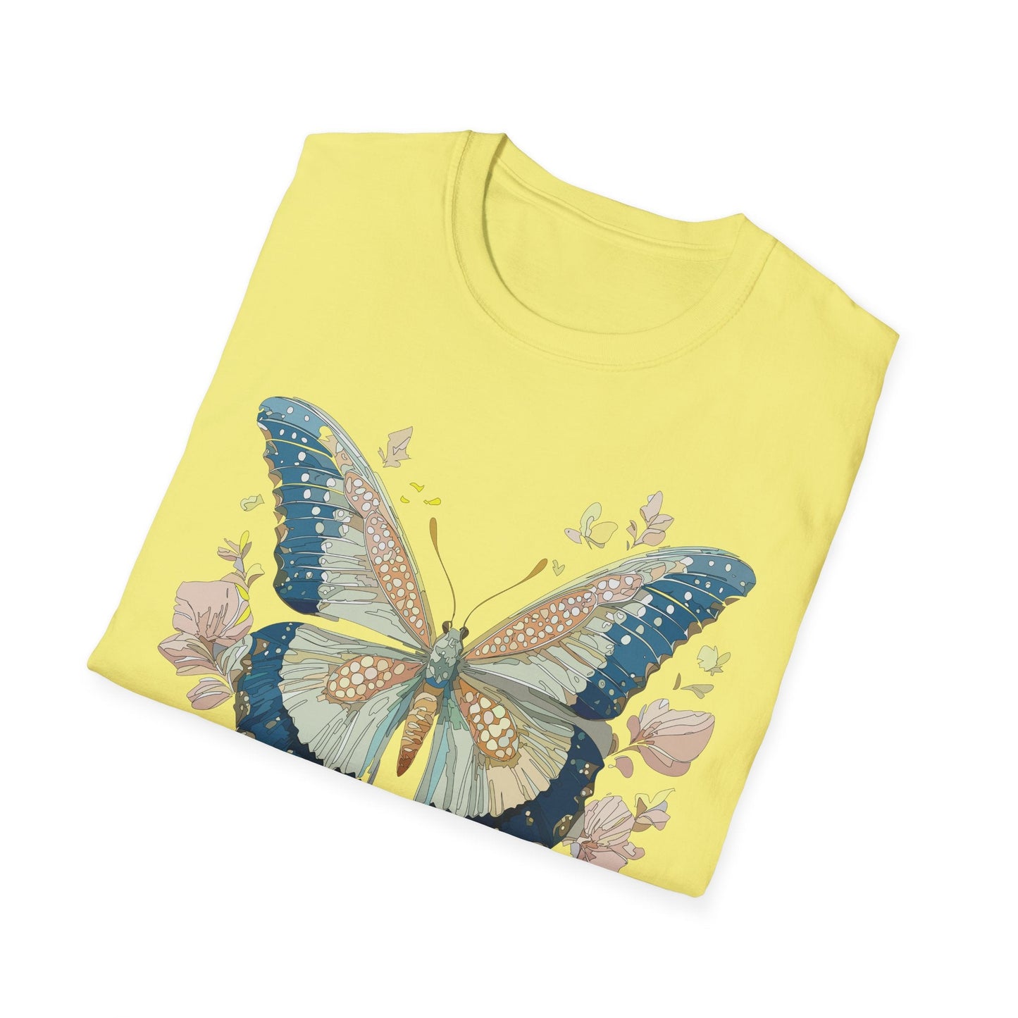 Butterfly Shirt Unisex T Shirt Monarch Butterfly Softstyle Gildan 100 Cotton Tee