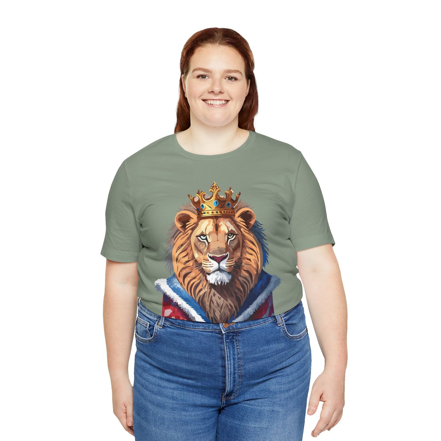 Unisex Animal T Shirt With Art Design Wild Animals Shirt Gildan Softstyle 64000 Cotton