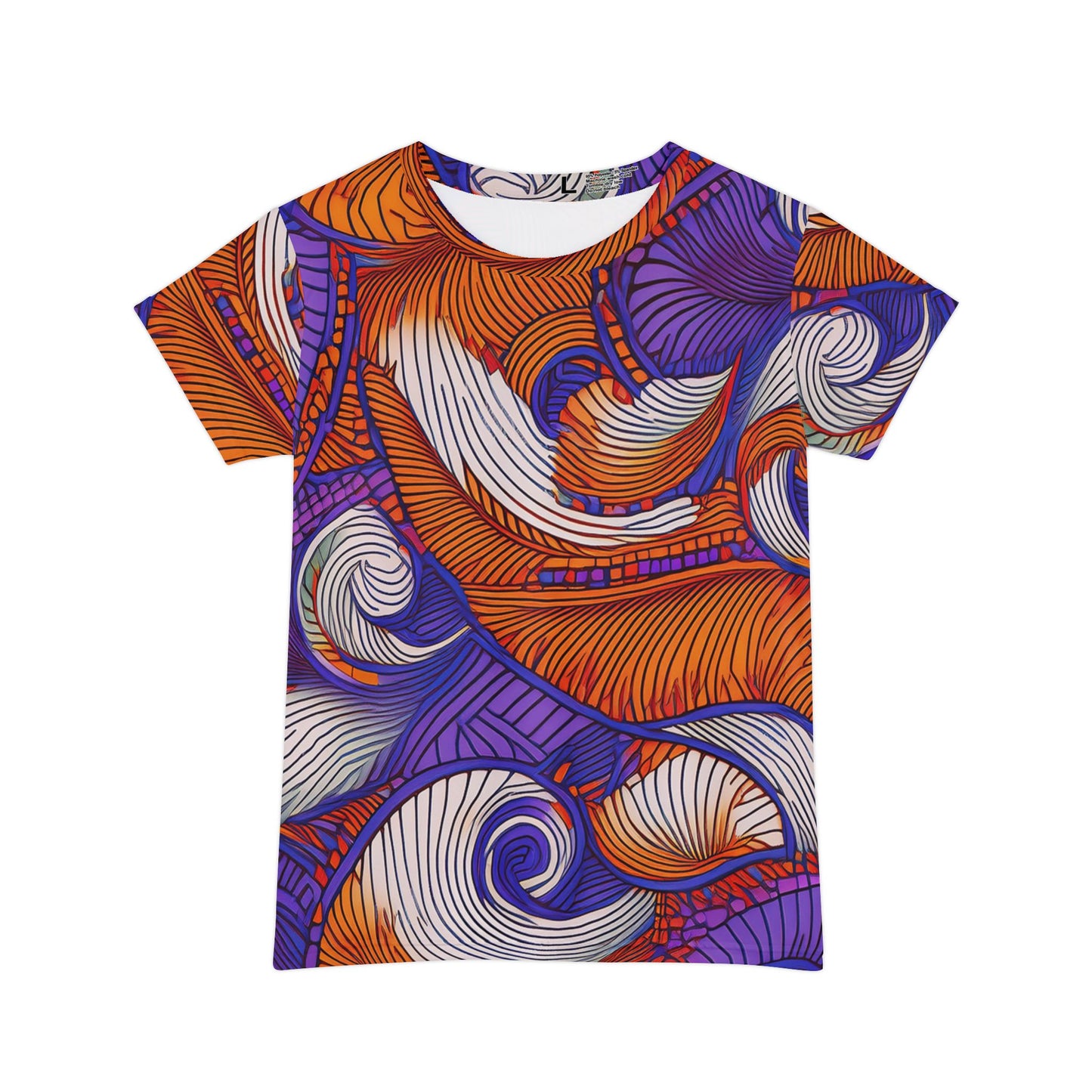Abstract Print Shirt, Shirt with Abstract Print