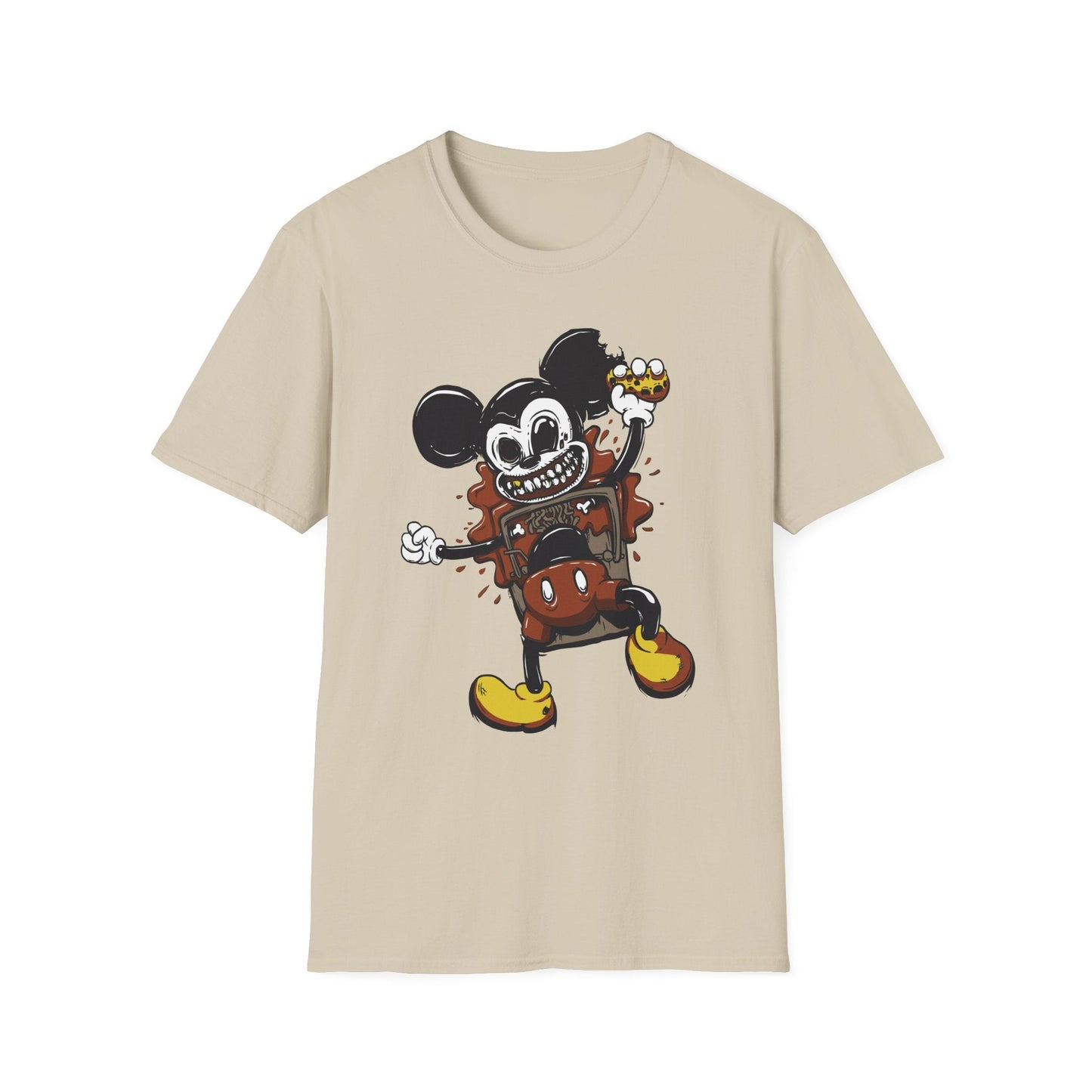 Cartoon T Shirt Animation Tee Unisex Gildan Softstyle 64000 100 Percent Cotton Comfort