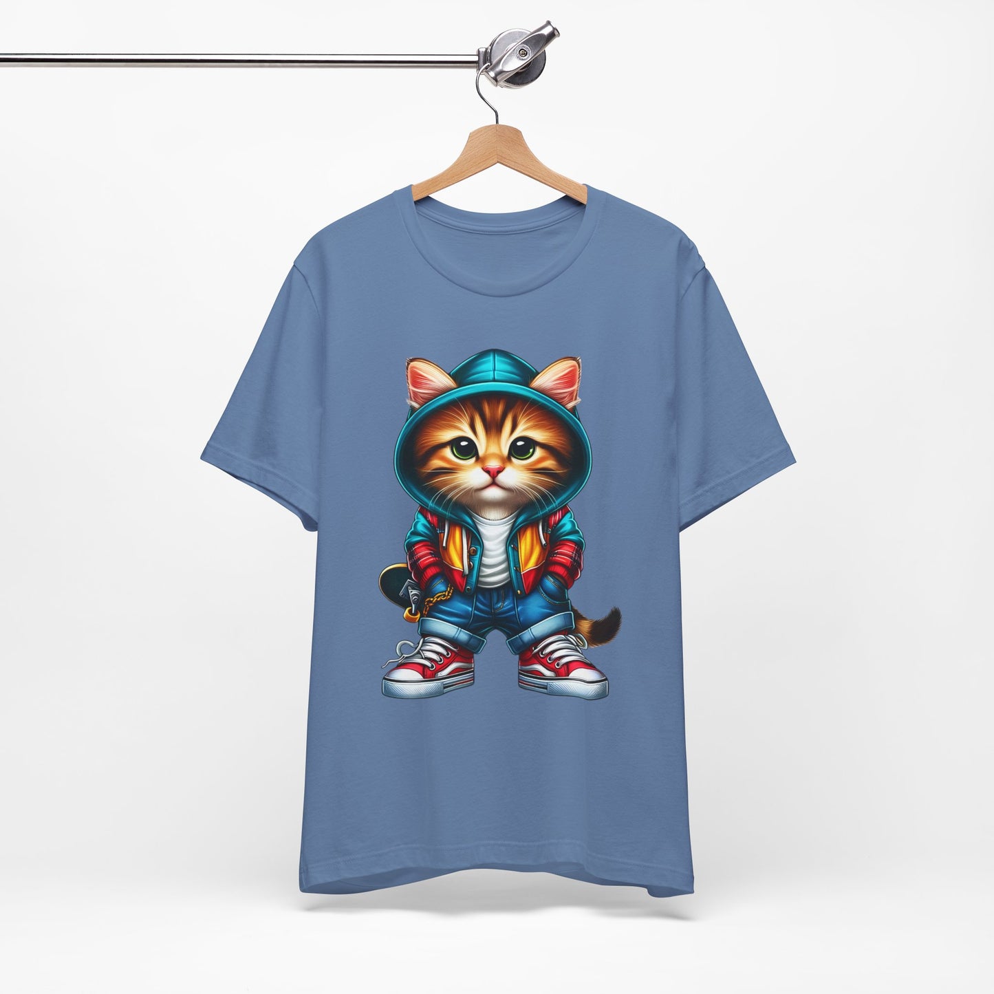 Mina Cool Cat Tee Shirt, Funny Cat T-Shirt, Pet Shirt, Animal Tees, Funny Animal T-Shirt, Graphic Tee