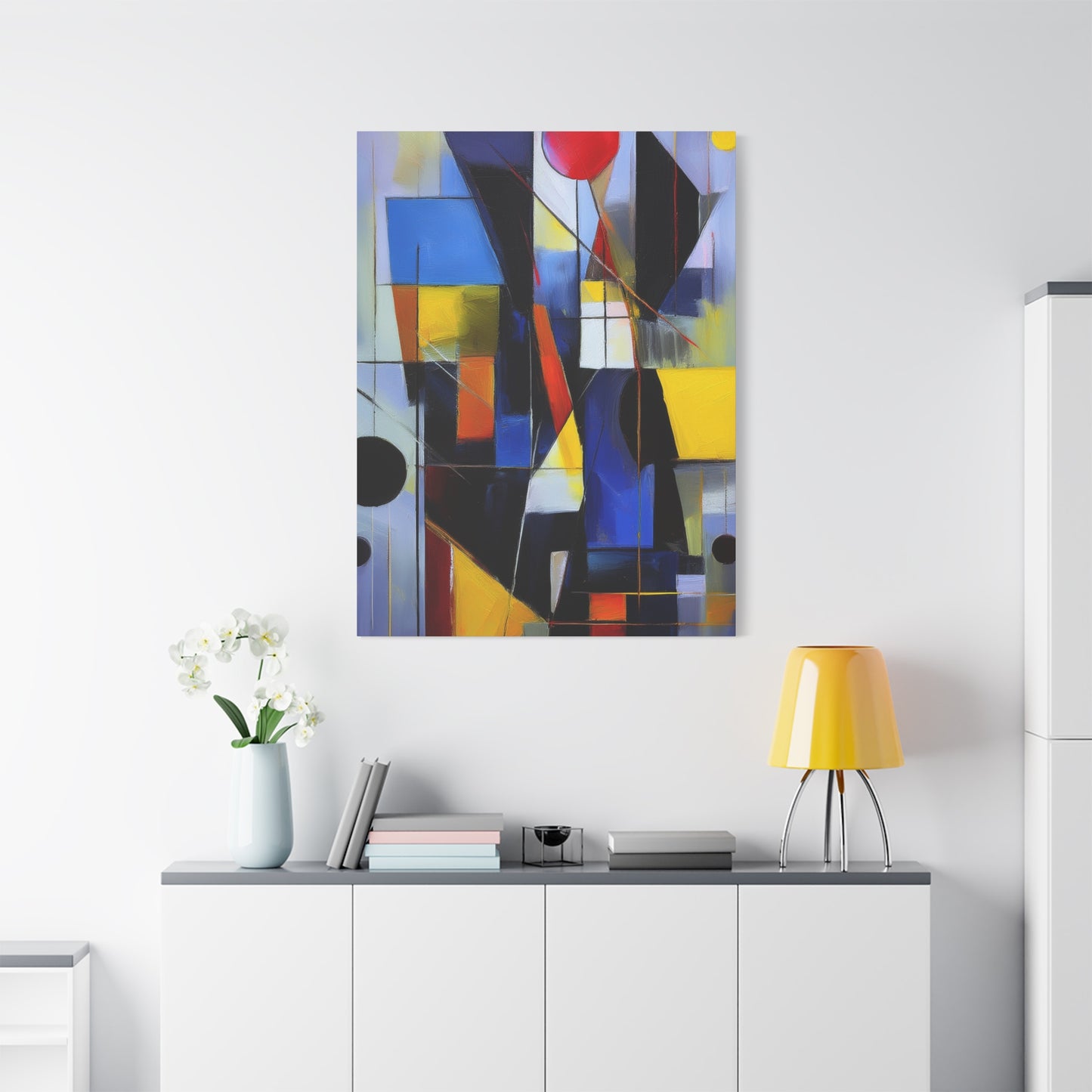 Abstract Colors Painting Print Canvas 20x24,20x30,24x30, 24x32,24x36,30x40, 32x48,36x48,40x60 Pine-Wood Inner Frame ABS-34