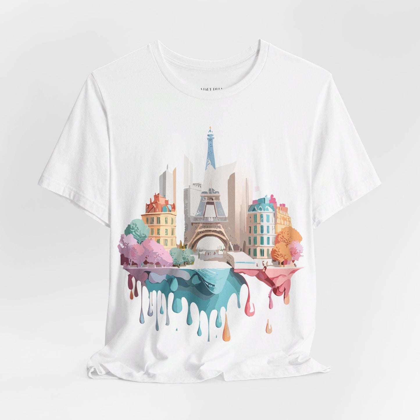 Adelpha Paris Graphic Tee Unisex Jersey Short Sleeve Vintage Inspired Artwork Collection