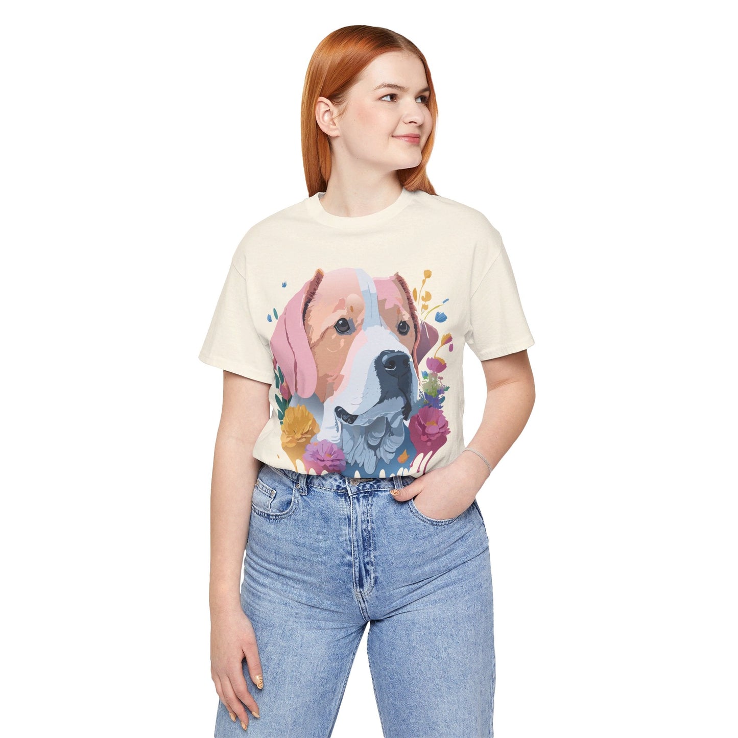 Dog Graphic Unisex 100 Cotton T-Shirt 10
