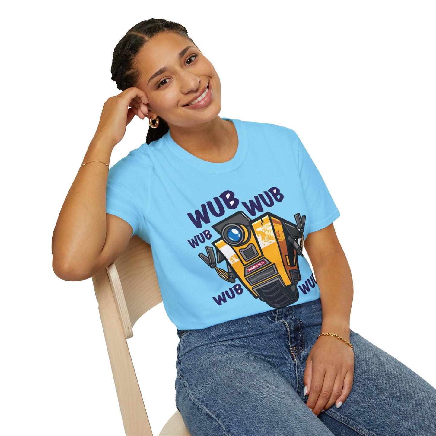 Cartoon T Shirt Animation Tee Funny Unisex Gildan Softstyle 64000 Ring Spun Cotton