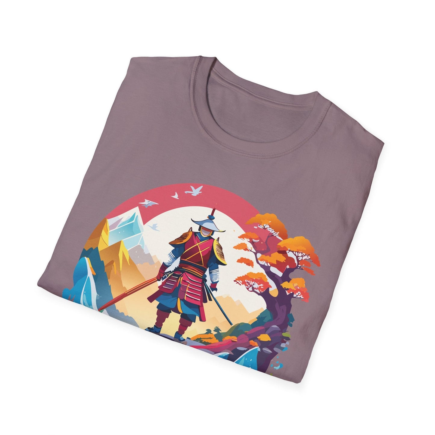 Samurai Shirt Gildan Softstyle 64000 Ring Spun Cotton Unisex Tee For Everyday Comfort