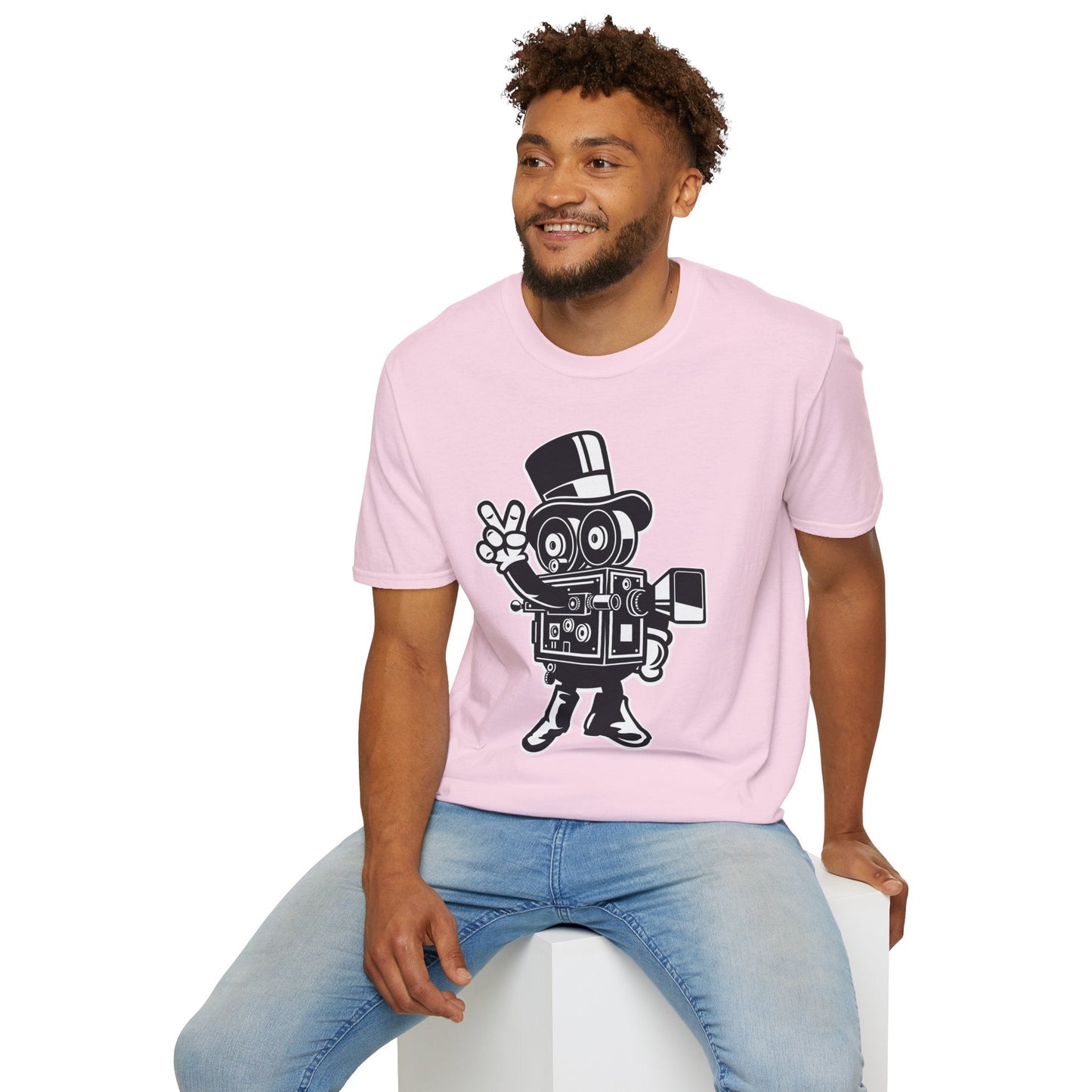 Cartoon T Shirt Animation T Shirt Funny Tee Unisex Gildan Softstyle 64000 Comfort Fit All Day