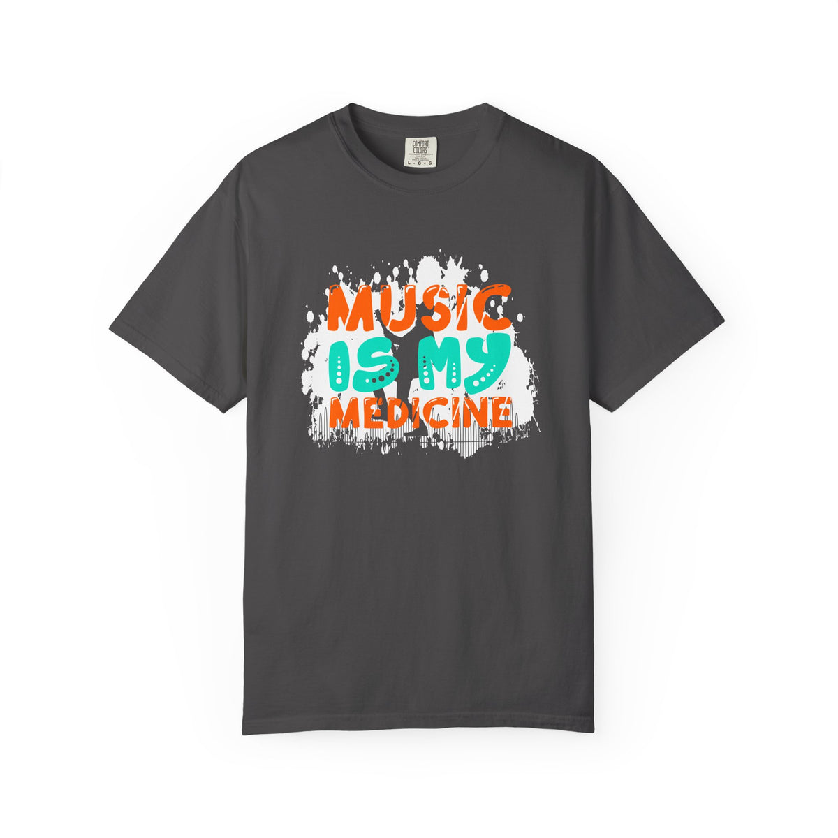 Music Is My Medicine T-shirt Music Lover Graphic Band Unisex Cotton Tee 068
